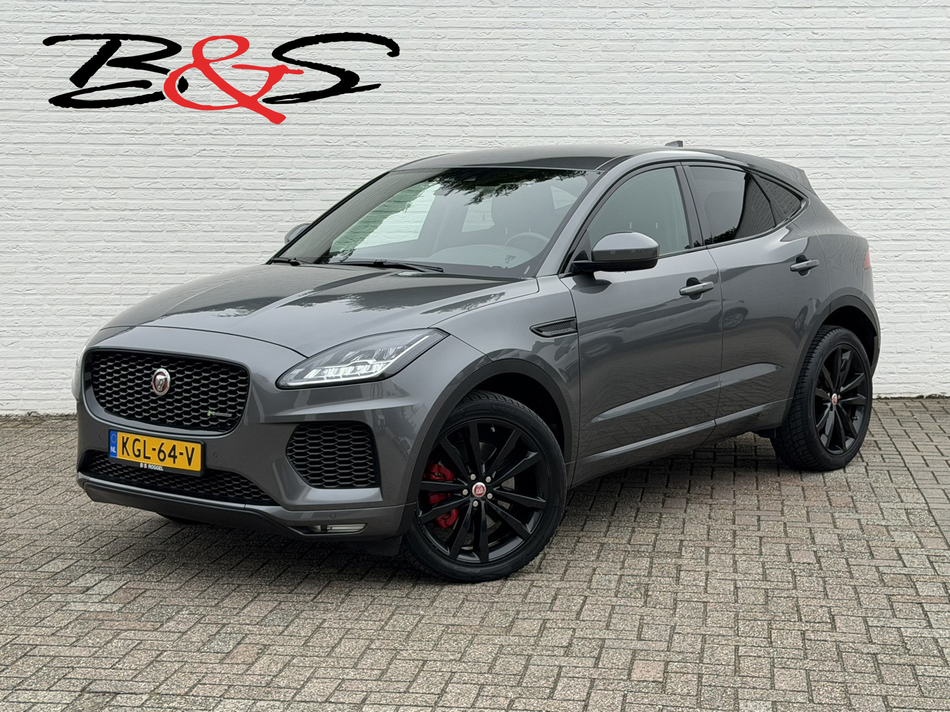 Jaguar Jaguar E-pace 2.0 P200 AWD R-Dyn Automaat Cruise Stoel/Stuur Verwarming Bluetooth Clima 2019 - voorkant