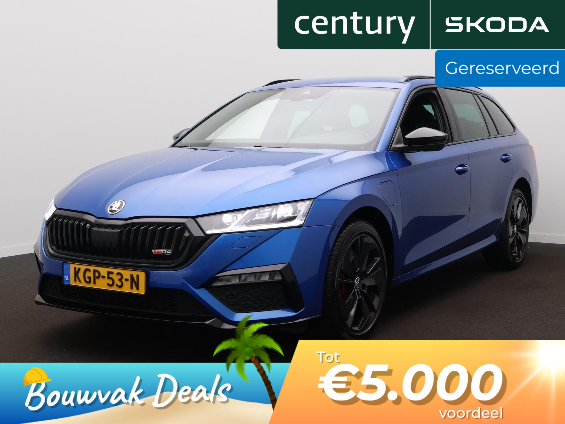 Skoda Octavia RS 1.4 TSI RS iV PHEV Business 2023 - voorkant