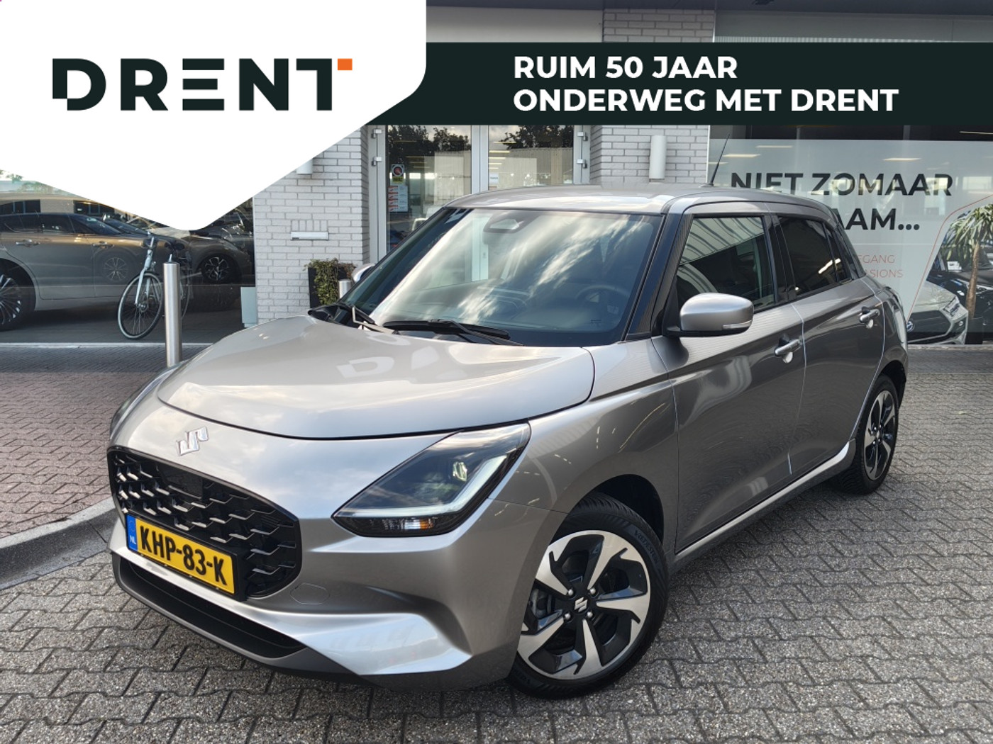 Suzuki Swift 1.2 Style Smart Hybrid | Stoelverwarming | Navi | Android Auto 2025 - voorkant