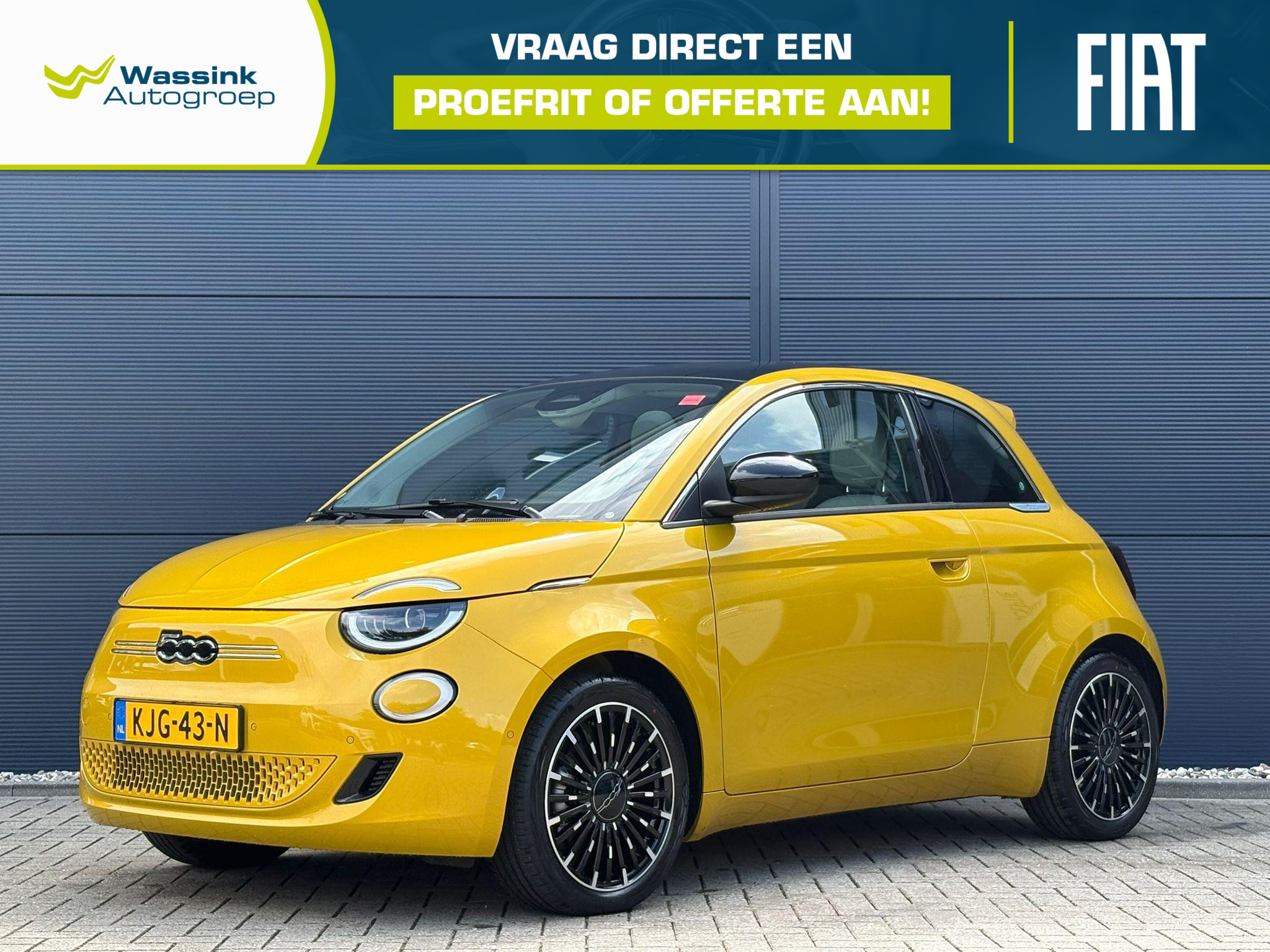 Fiat 500 42 kWh Icon 2026 - voorkant