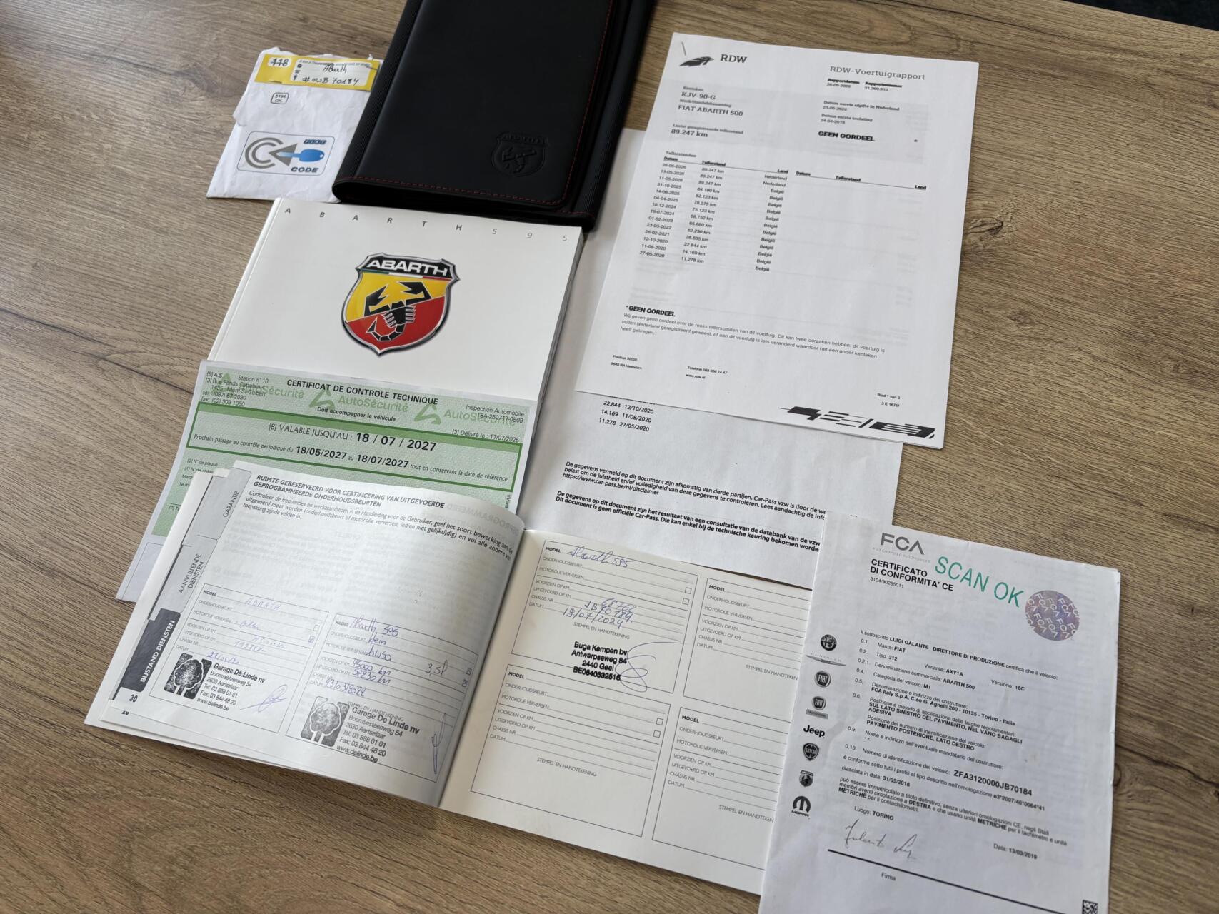 Foto van Fiat Abarth 500