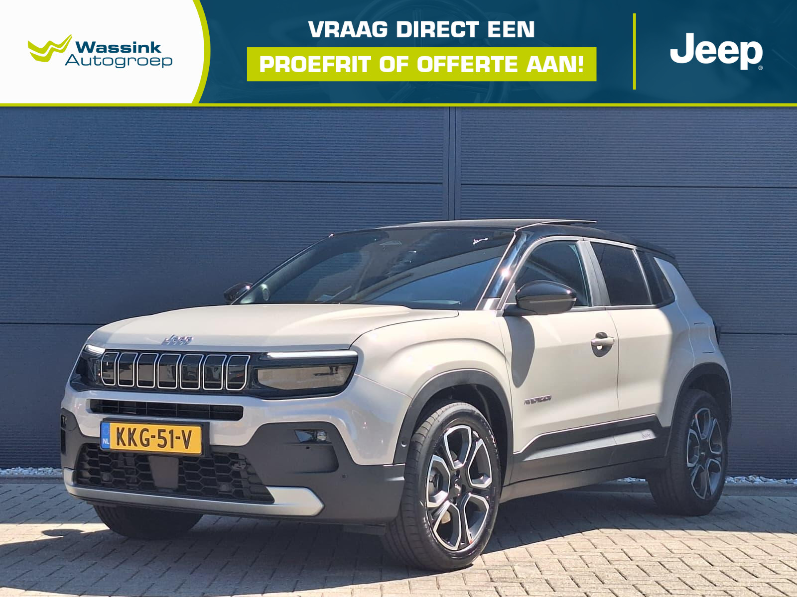Jeep Avenger Summit 54 kWh 2026 - voorkant