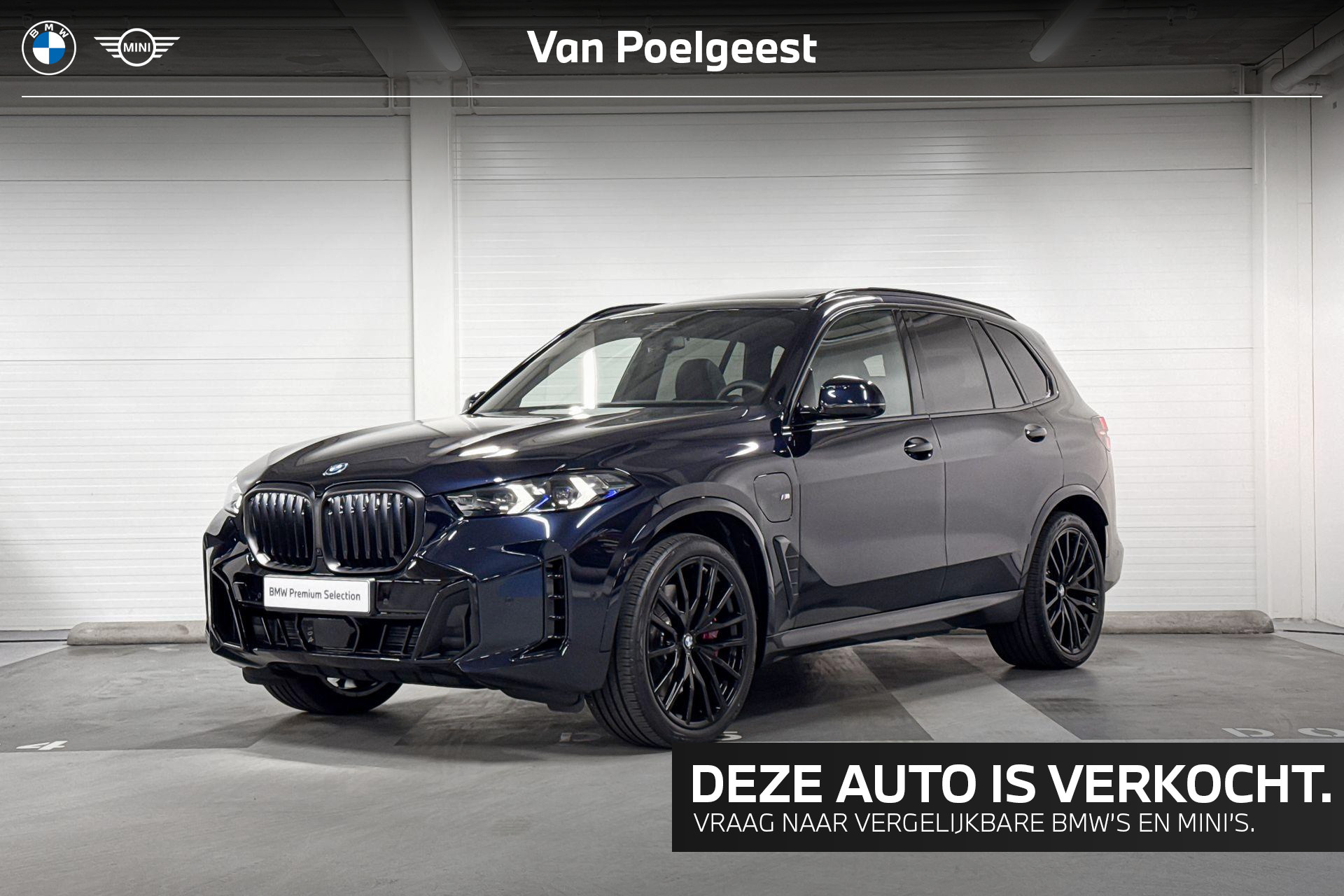 BMW X5 xDrive50e 2025 - voorkant