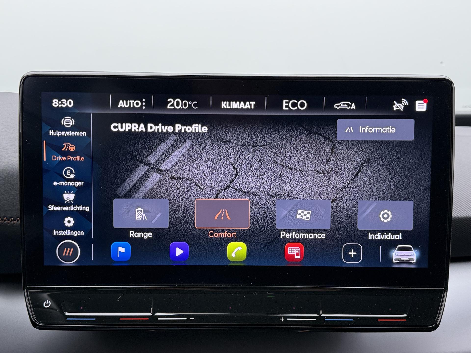 Foto van Cupra Born 150 KW 58/62 KWH