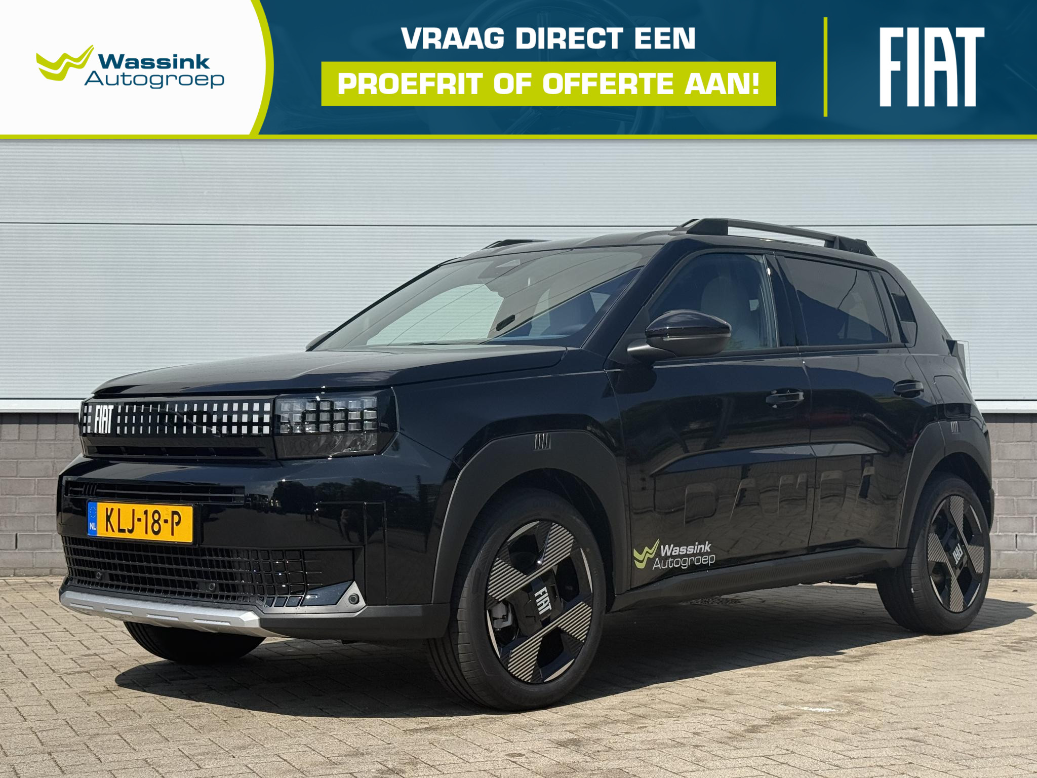 Fiat Panda La Prima 44 kWh 2026 - voorkant