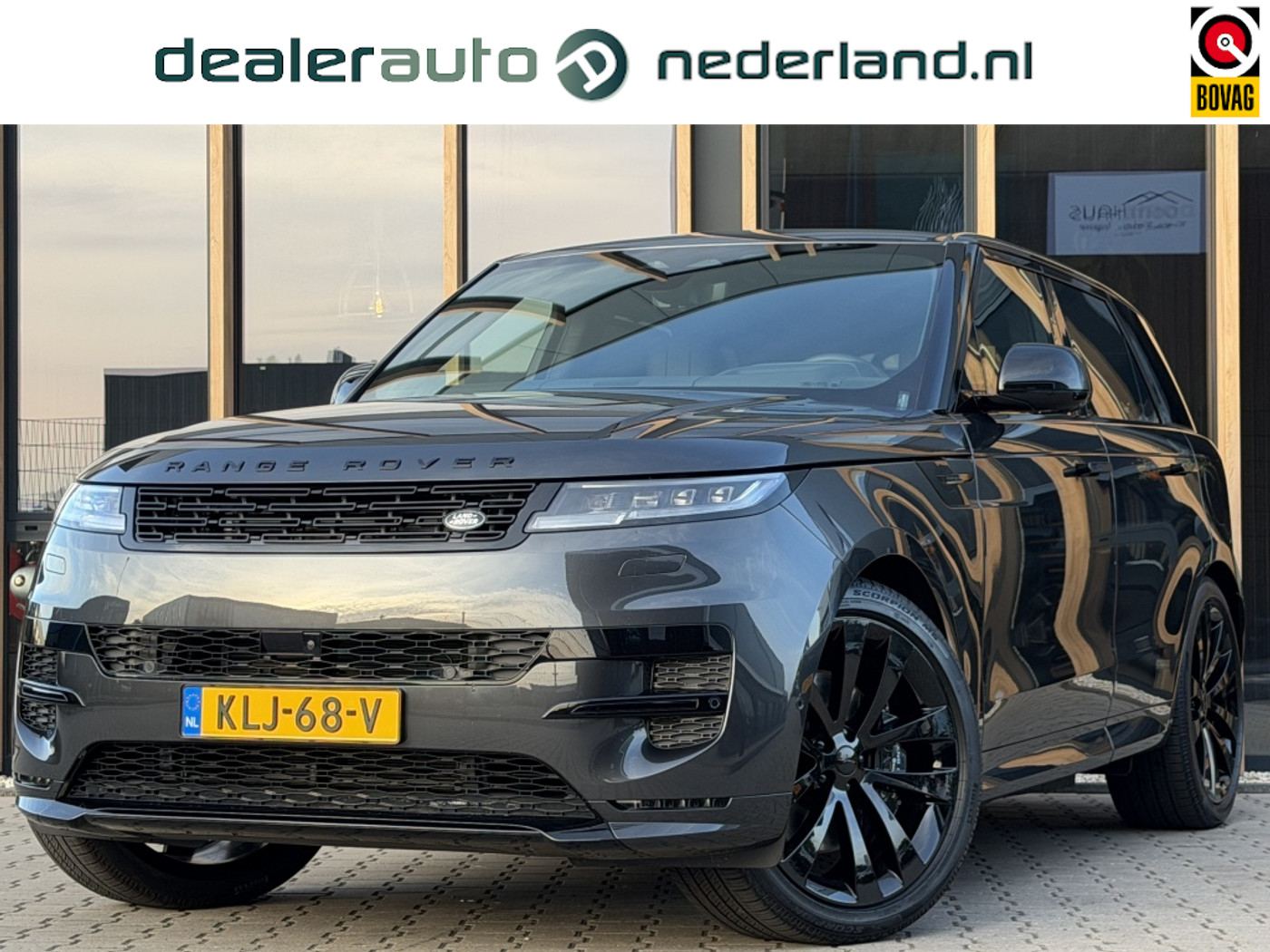 Land Rover Range Rover Sport P550e Autobiography | Black Pack | Meridian Surround 3D | Trekha 2026 - voorkant