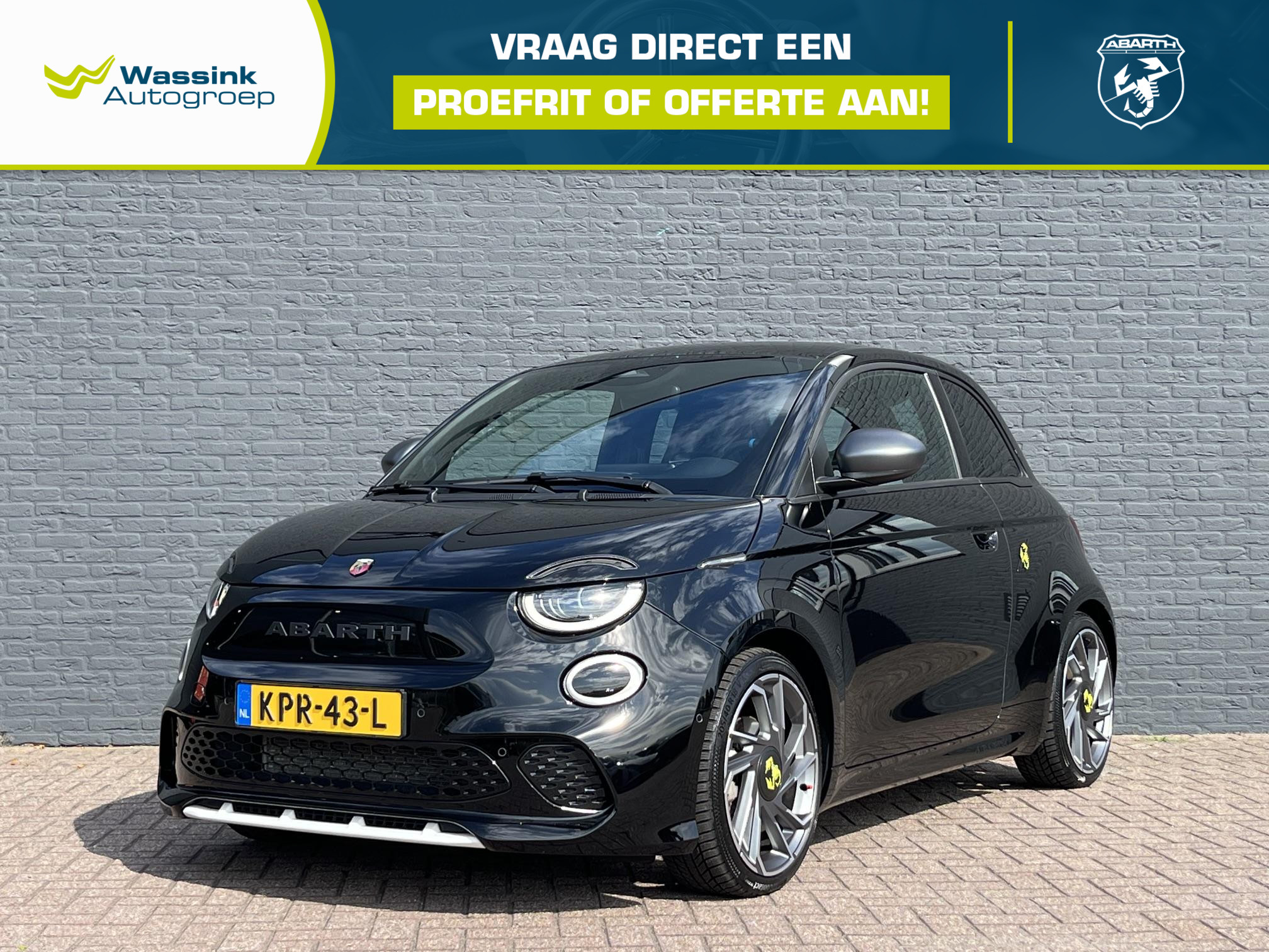 Abarth 500 Turismo 42 kWh 2024 - voorkant