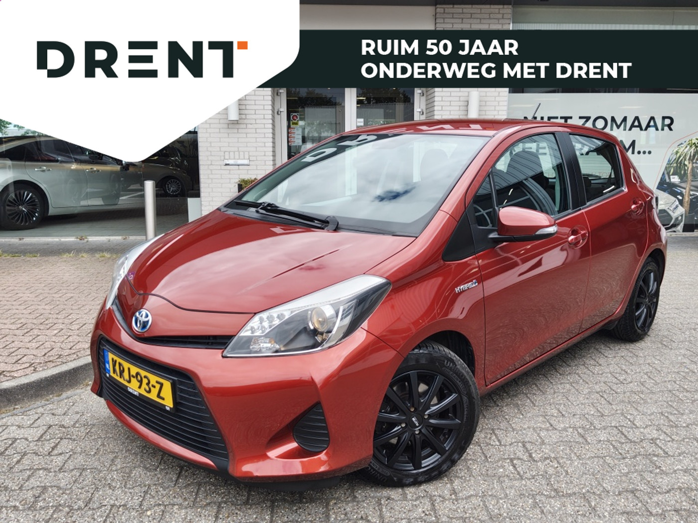 Toyota Yaris 1.5 Hybrid Dynamic | Lichtmetalen velgen | Goed Onderhouden | El. Climate Control 2013 - voorkant
