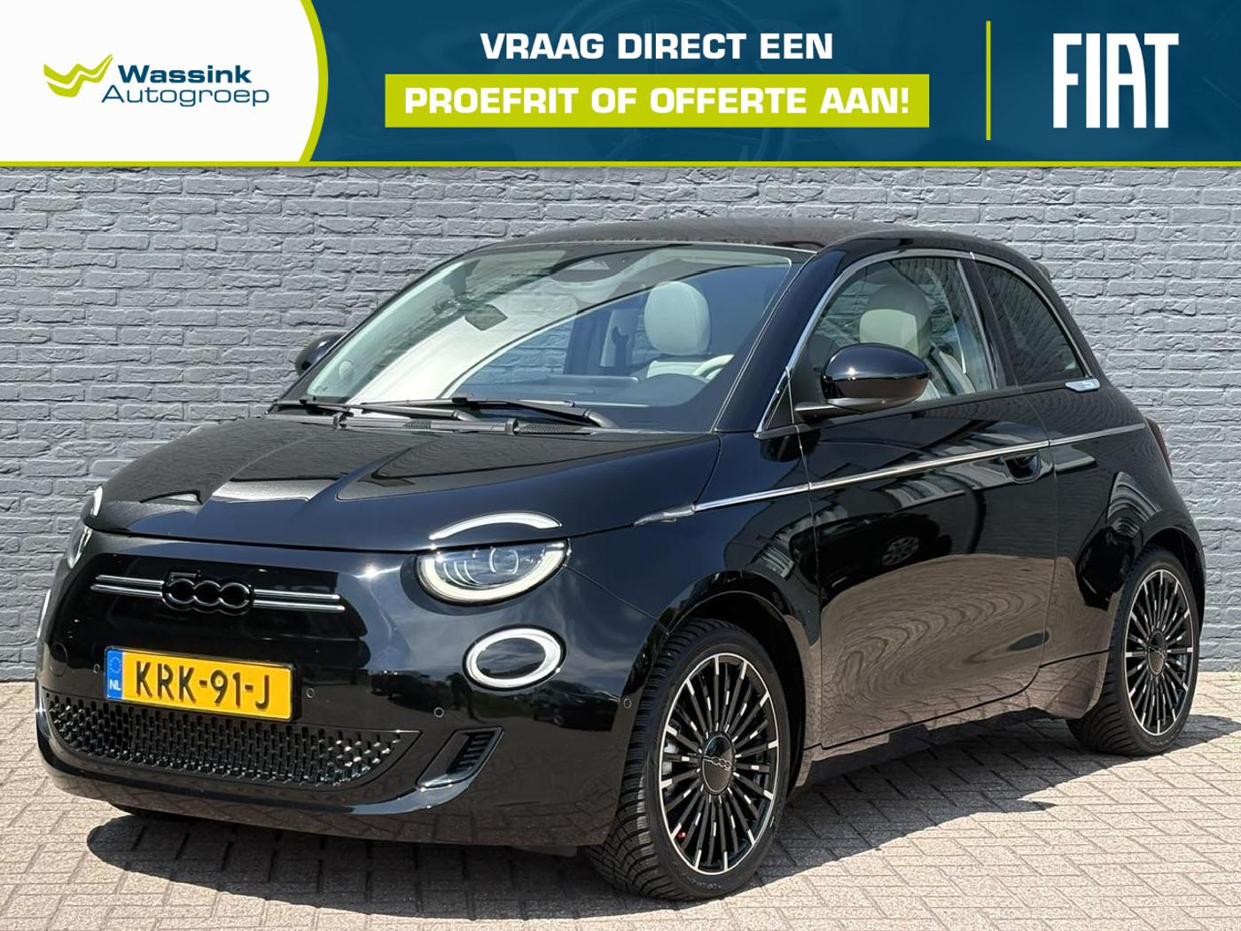 Fiat 500 La Prima 42 kWh 2024 - voorkant