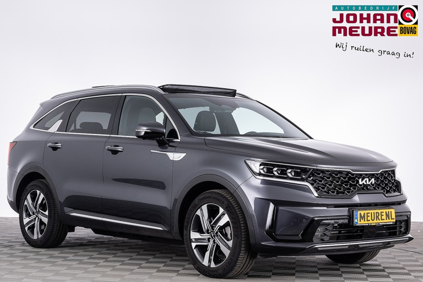 Kia Sorento 1.6 T-GDI Hybrid 4WD ExecutiveLine | PANORAMADAK | LEDER | Head-Up | LEDER | Stoelventilatie 2021 - voorkant
