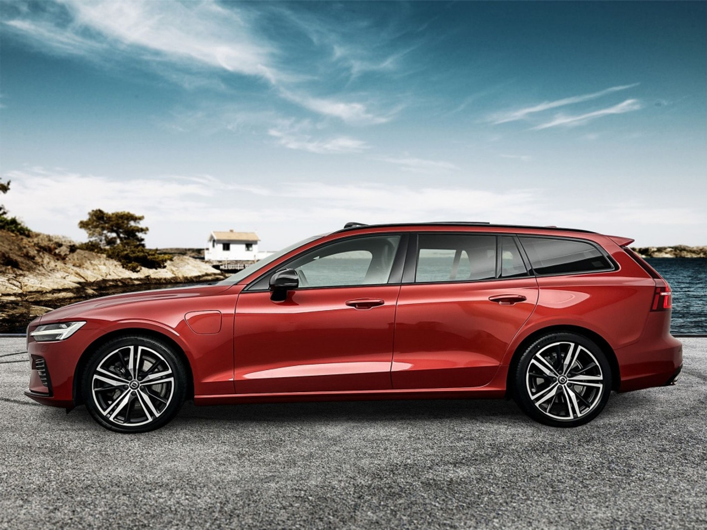 Foto van Volvo V60 T8 Twin Engine