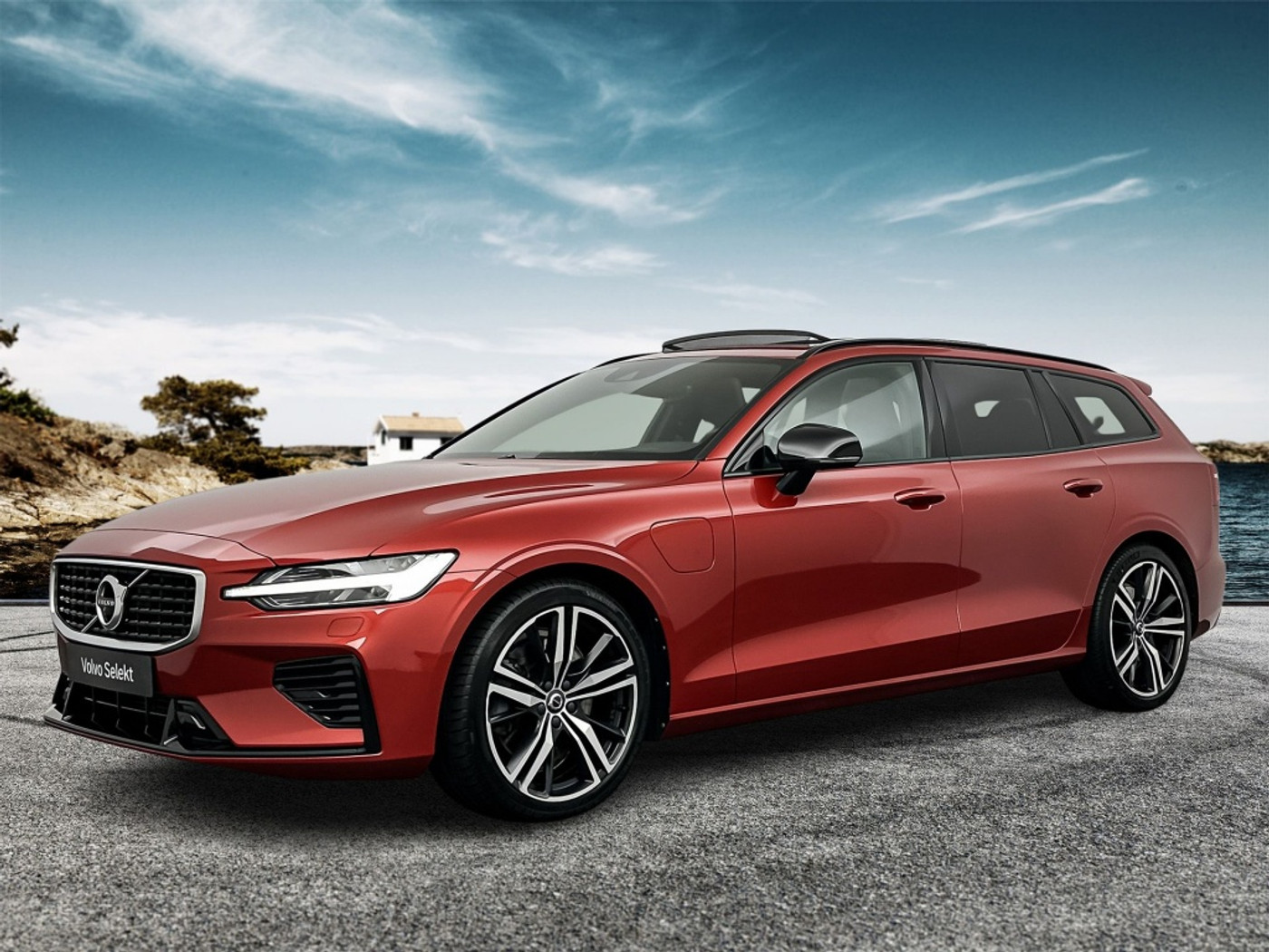 Foto van Volvo V60 T8 Twin Engine