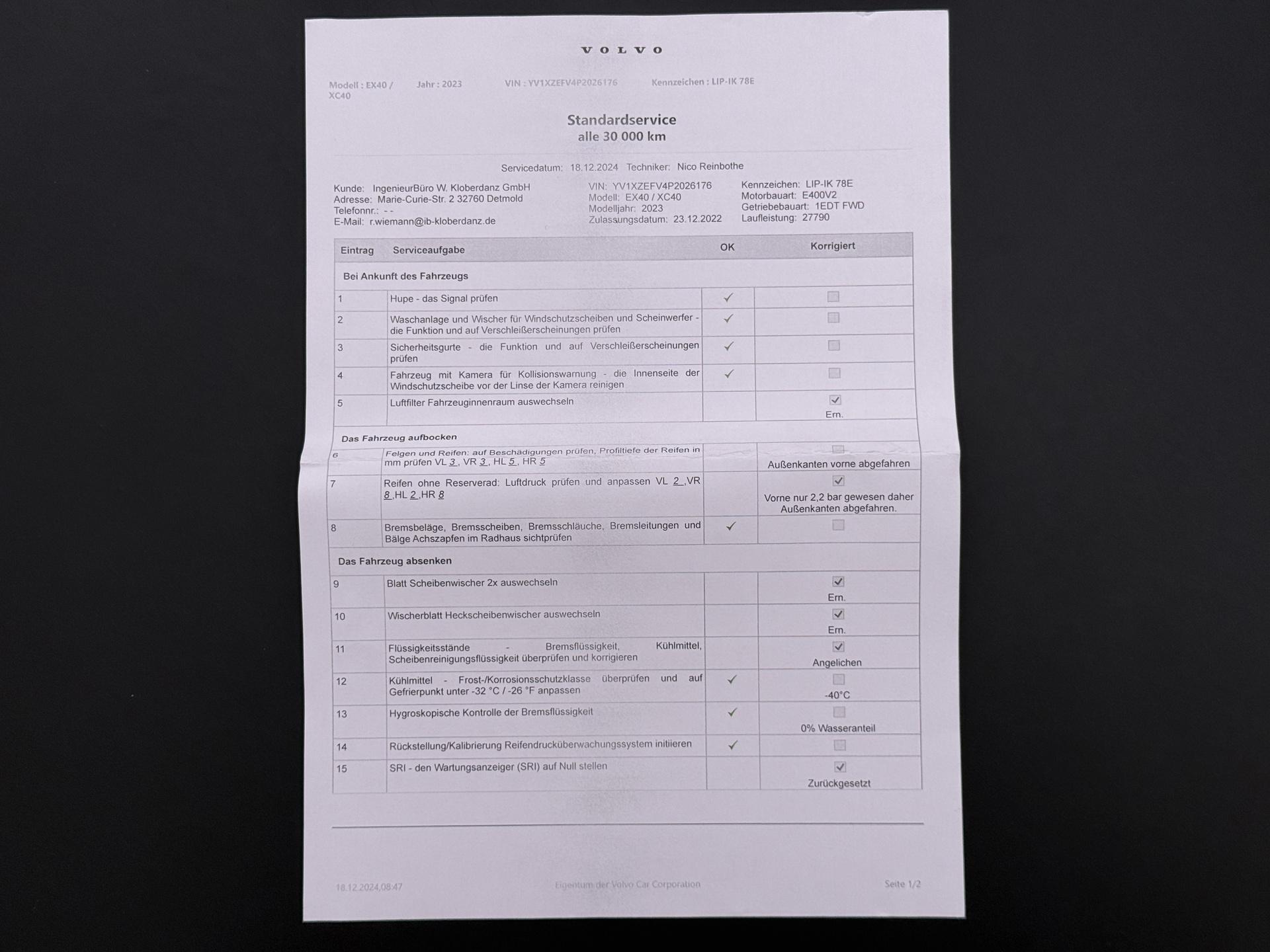 Foto van Volvo XC40