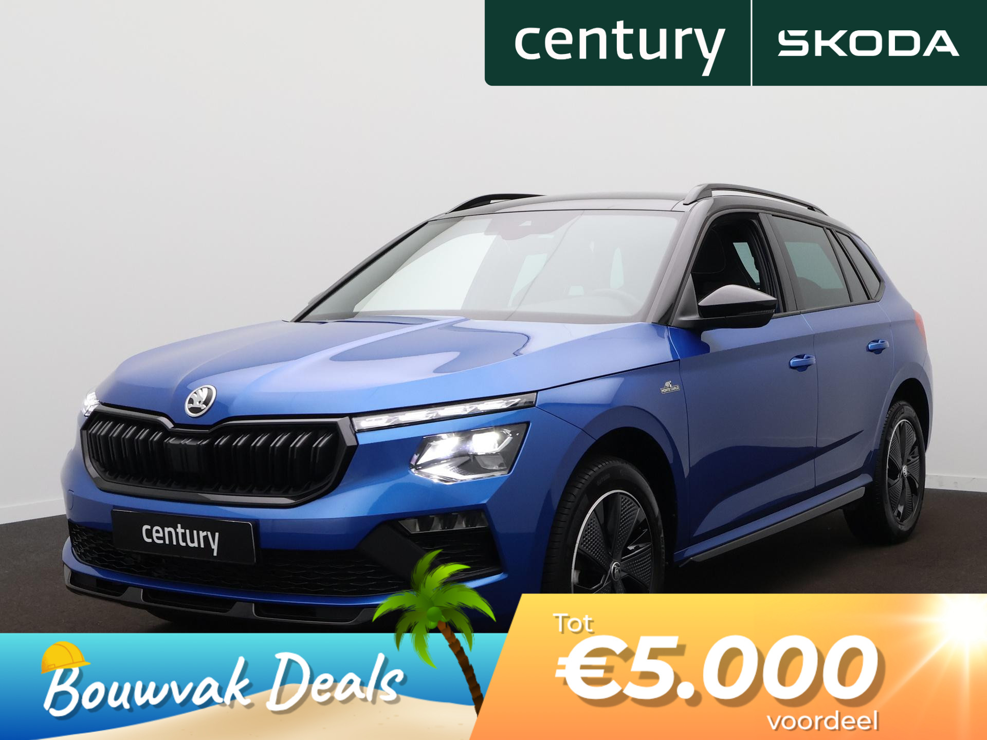 Skoda Kamiq 1.0 TSI Monte Carlo 2024 - voorkant