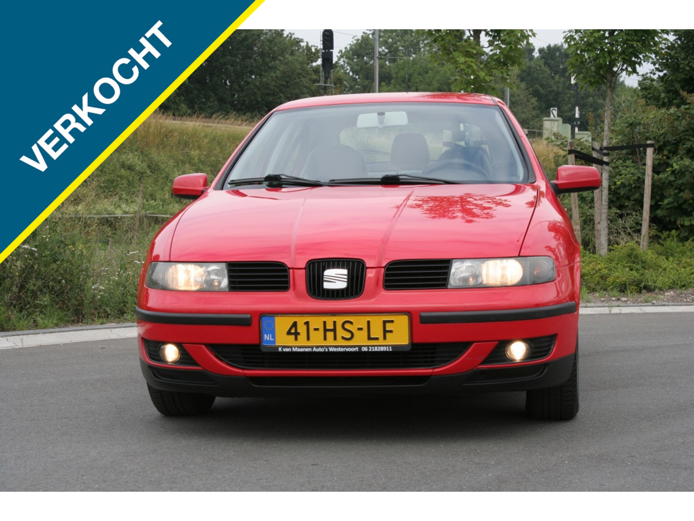 Seat Leon 1.6-16V Signo 2001 - voorkant