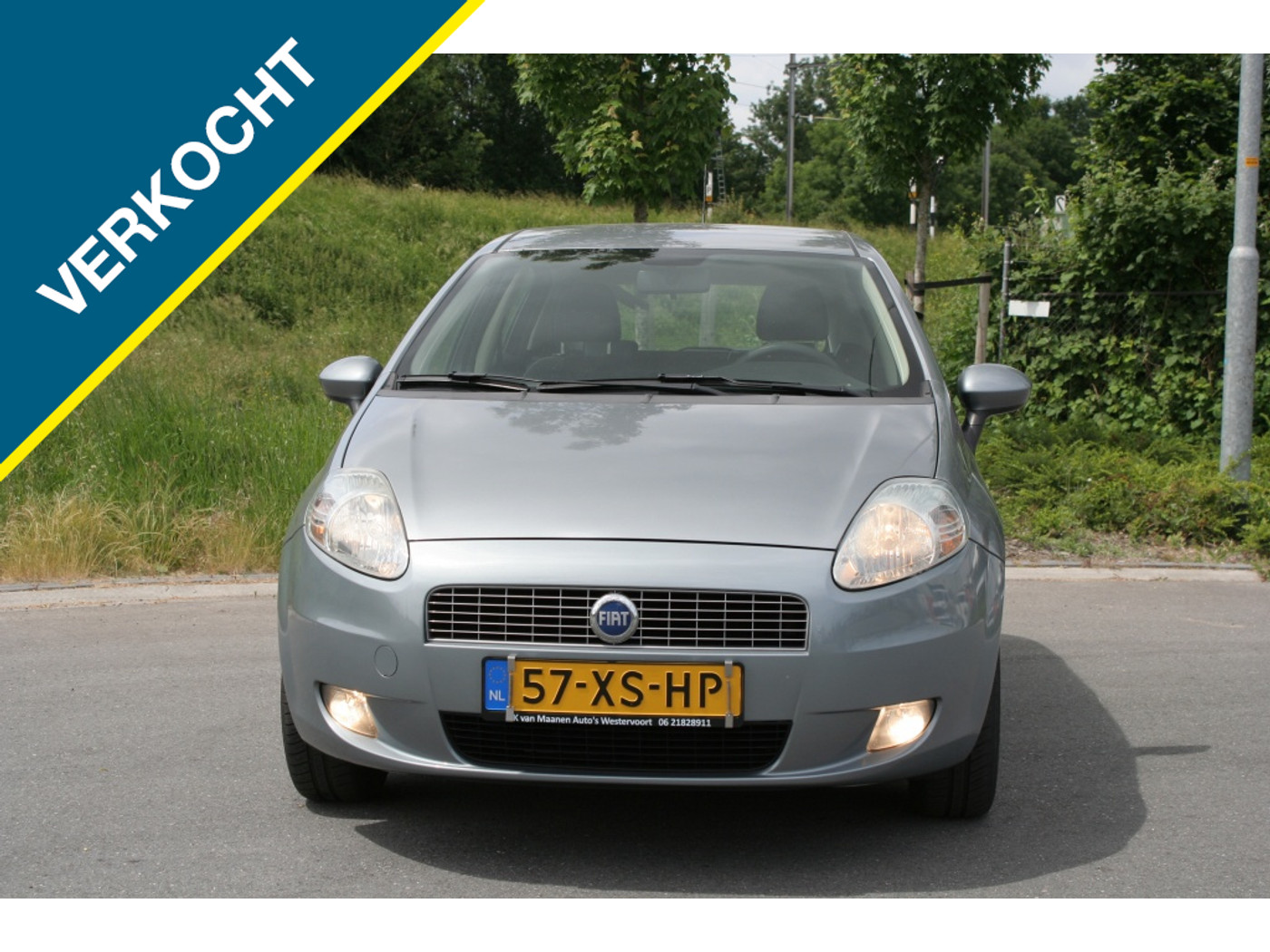 Fiat Grande Punto 1.4 Dynamic 2007 - voorkant