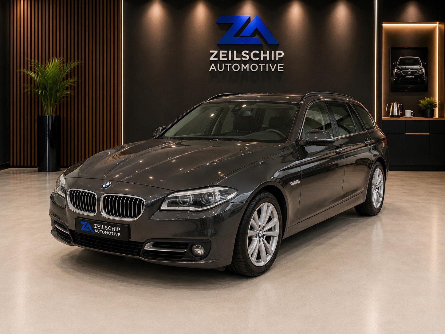 BMW 528i 528i Facelift M Sport High Executive Pano|Memory|Leer|TOP STAAT 2014 - voorkant