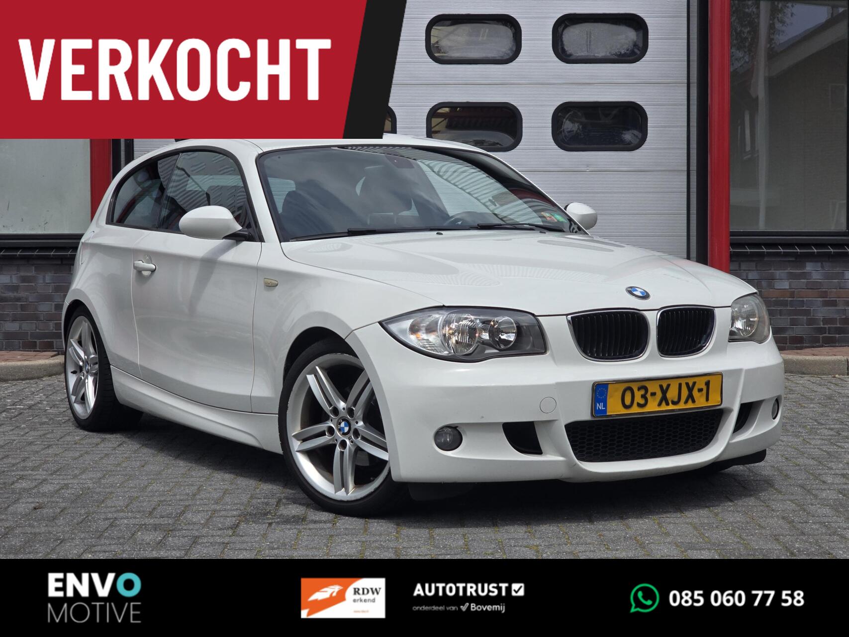 BMW 1er Reihe 116i High Executive M Sport/LMV/Cruise/Airco 2008 - voorkant