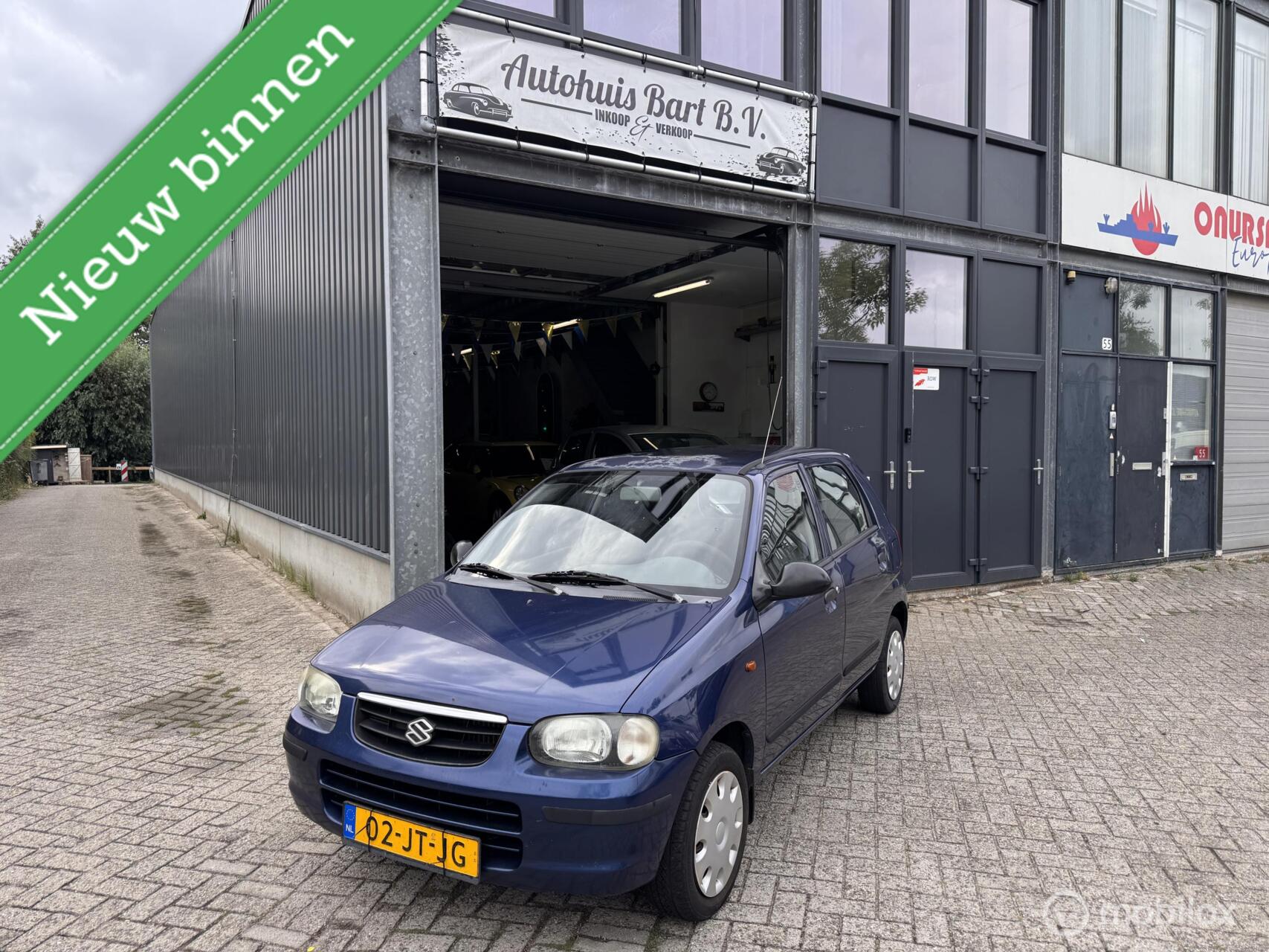 Suzuki Alto 1.1 GL Stuurbekrachtiging! Nieuwe APK! NAP Logisch! 2002 - voorkant