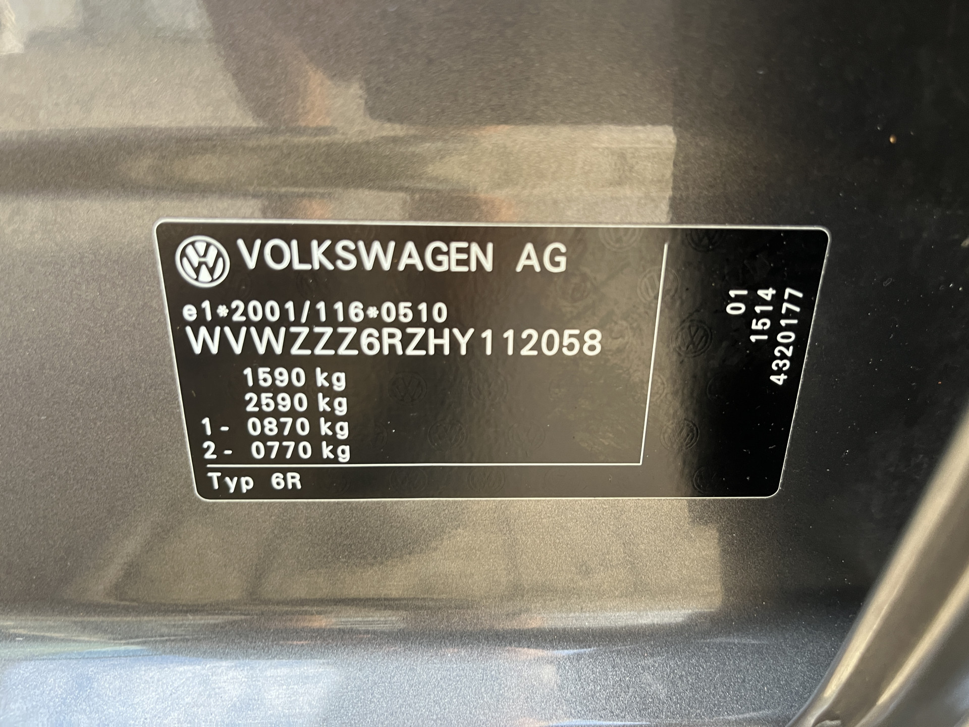Foto van Volkswagen Polo