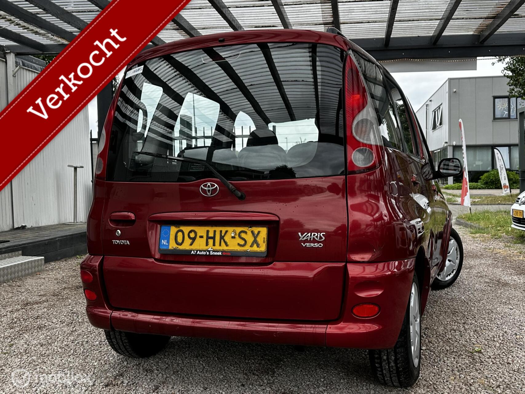 Foto van Toyota Toyota Yaris Verso