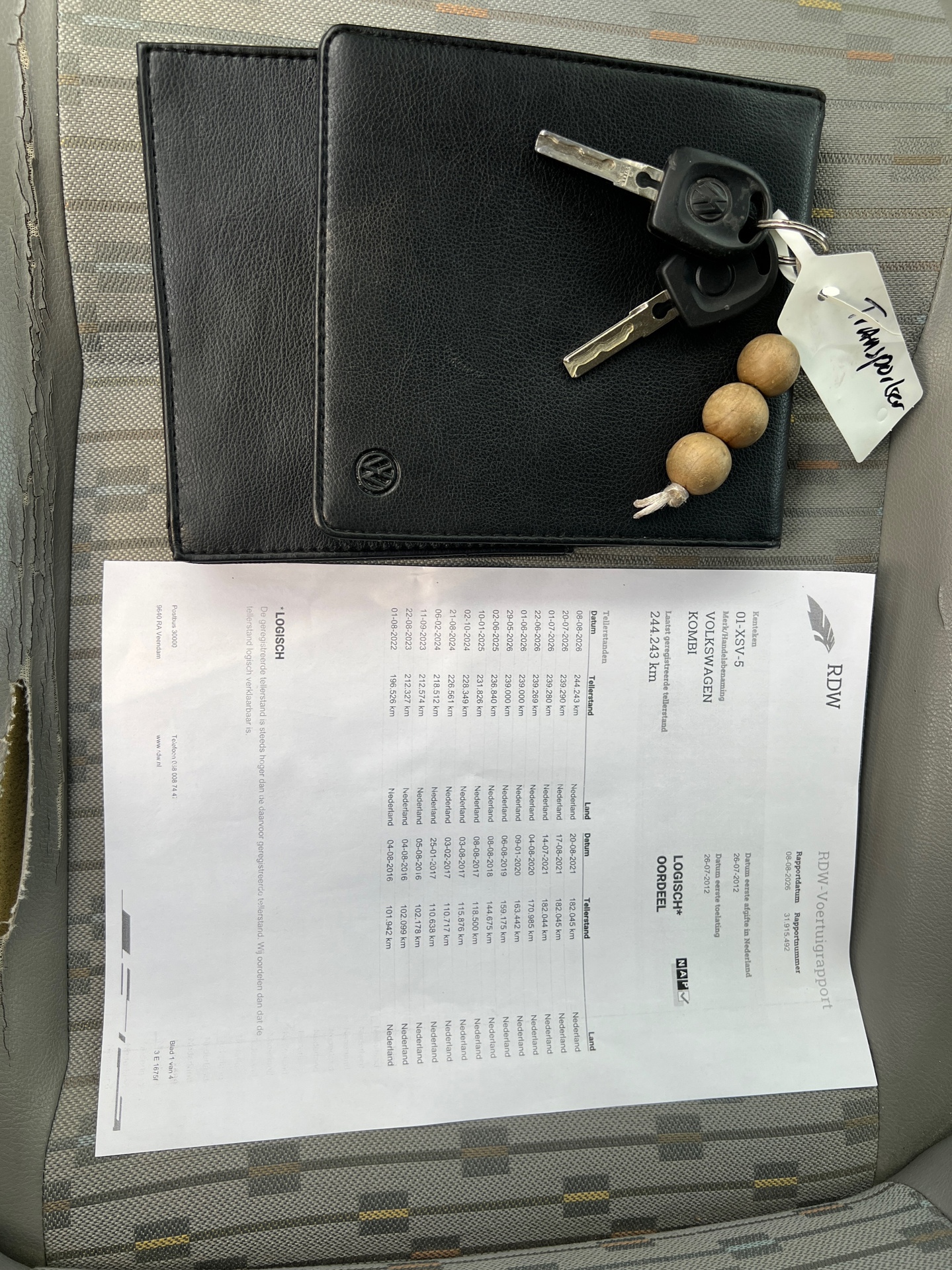 Foto van Volkswagen Transporter Kombi