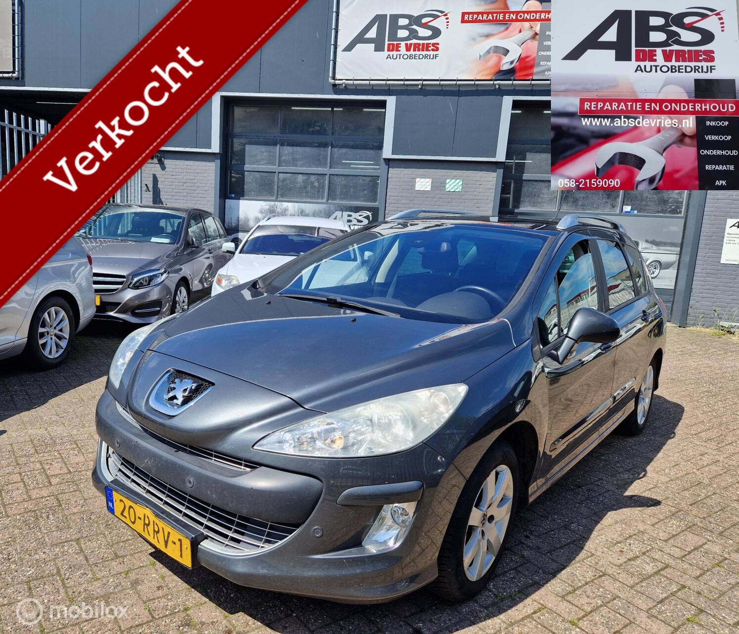Peugeot 308 1.6 VTi Millesim 200 AIRCO CR CONTROL 2011 - voorkant