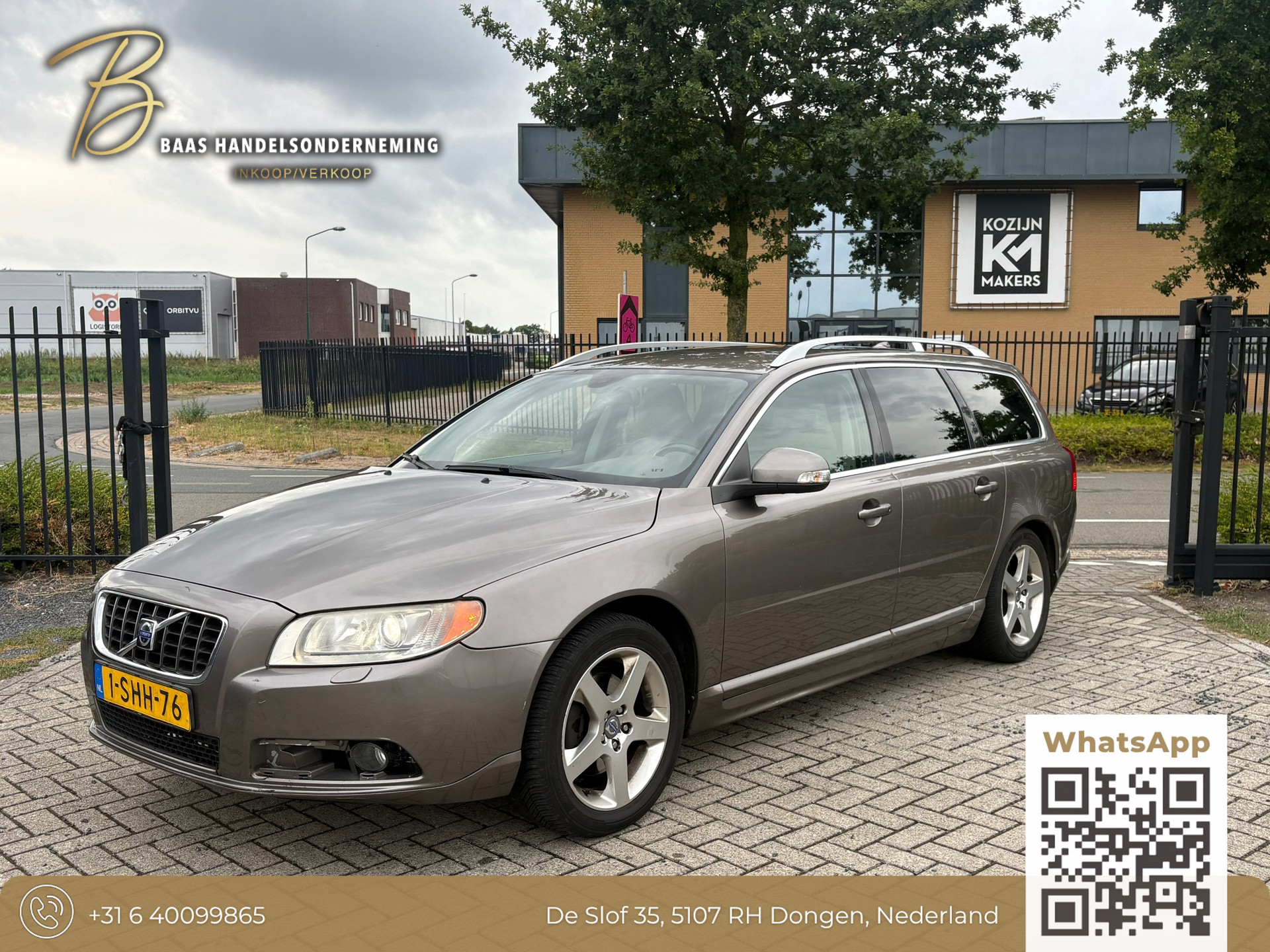 Volvo V70 2.0D Summum | Cruise | Leer | Airco 2008 - voorkant
