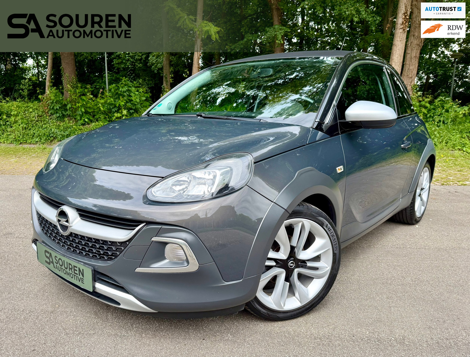 Opel Adam 1.0 Turbo Rocks 2015 - voorkant