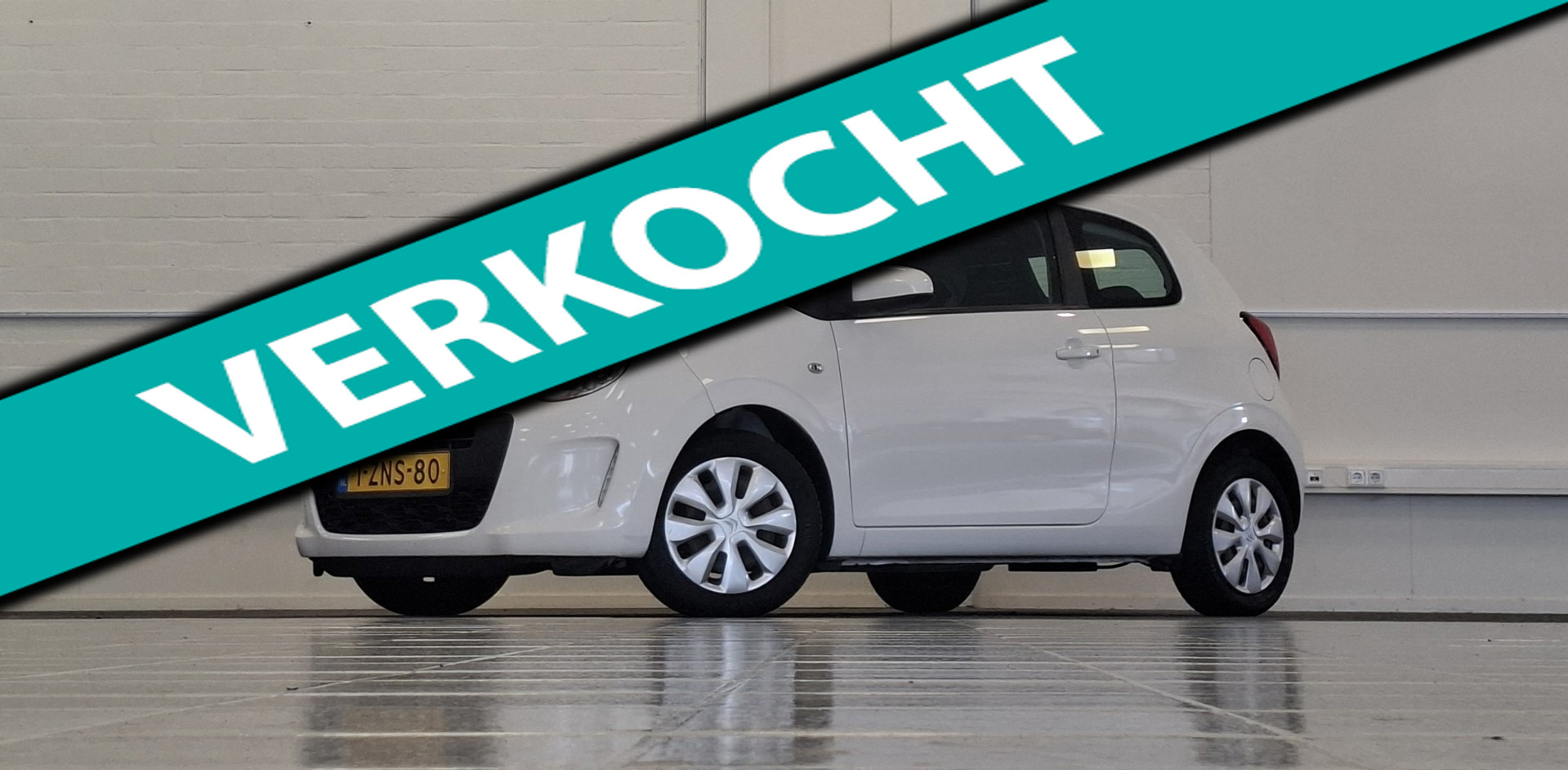 Citroen Citroen C1 1.0i e-VTi Feel Airco 2e Eigenaar Garantie Elek. pakket Mooi! 2015 - voorkant