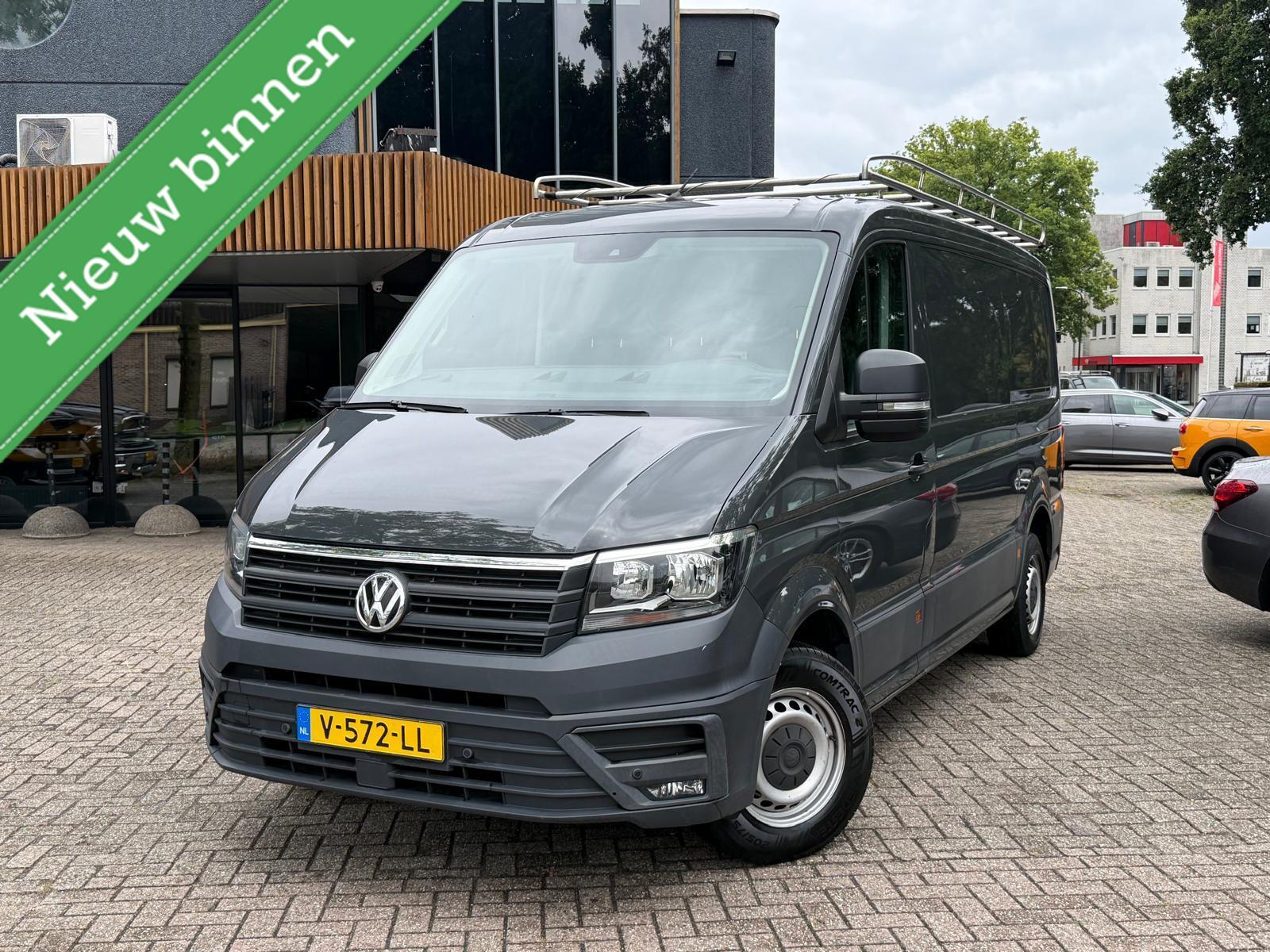 Volkswagen Crafter 35 2.0 TDI L3H2 Comfortline|EXCL.BTW|Carplay|Trekhaak|Betimmering|Imperiaal| 2018 - voorkant