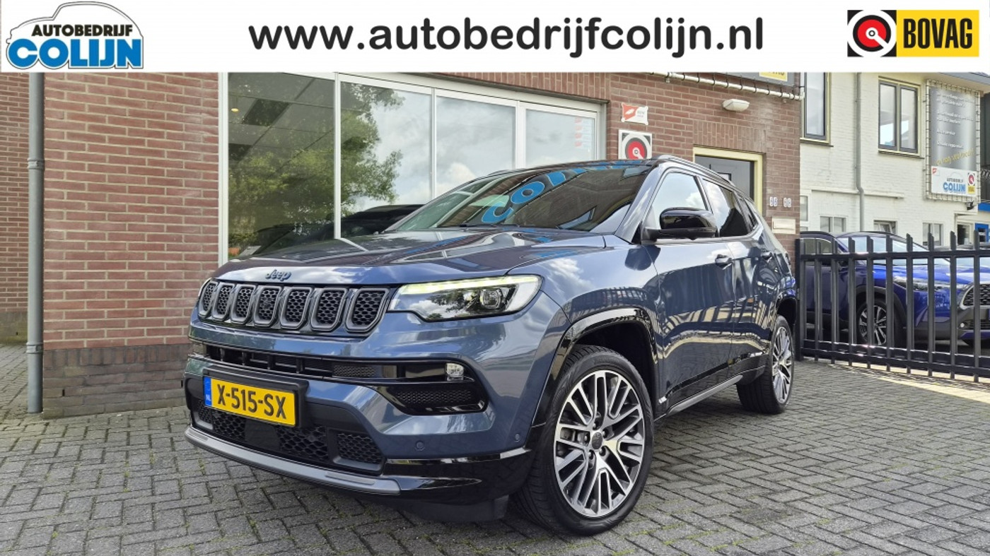 Jeep Compass 4xe 240 Hyb. Summit, Pano, Trekhaak 2024 - voorkant