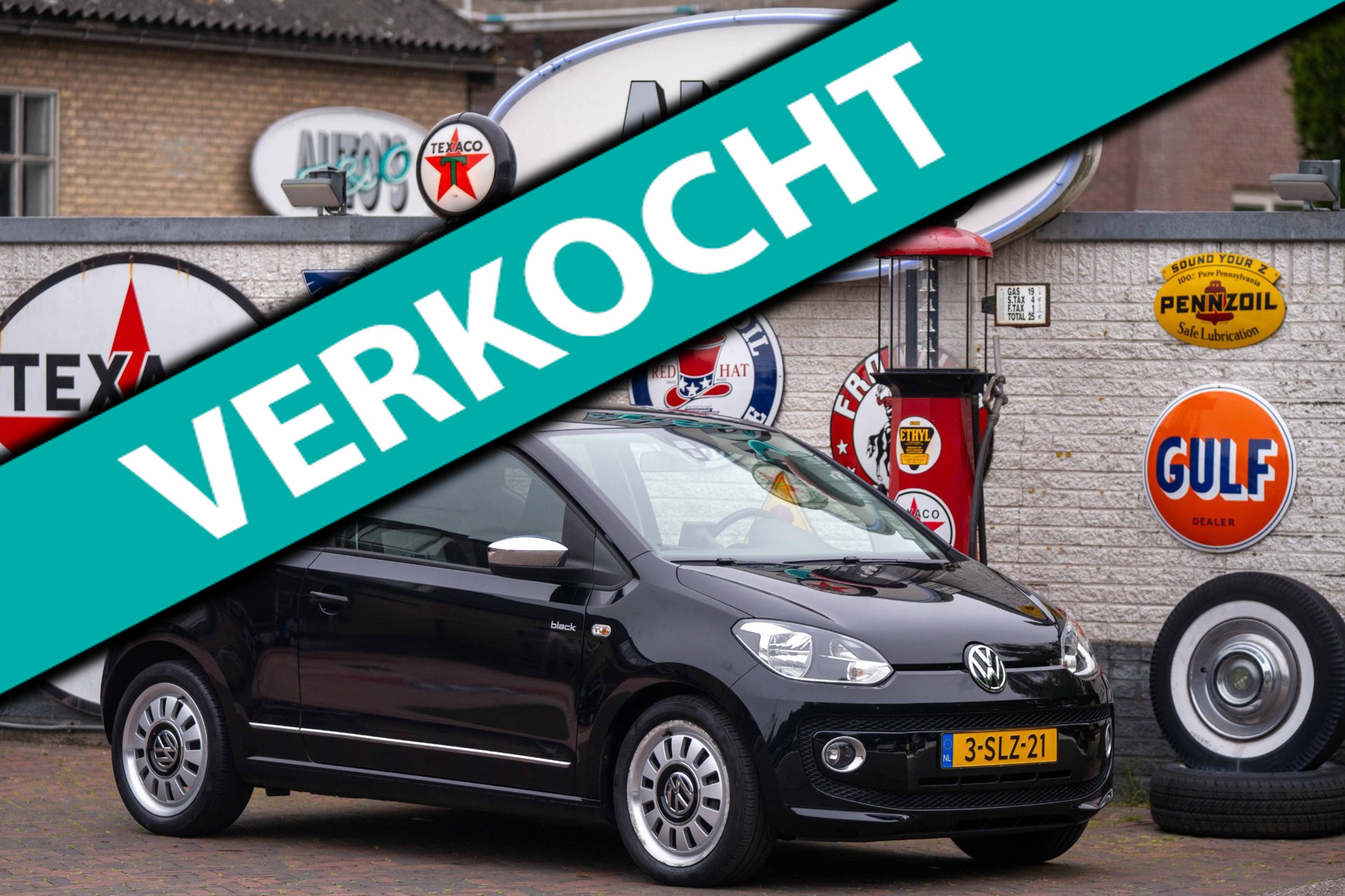 Volkswagen Up 1.0 high up! BlueMotion 1e Eig. 47.230 km +NAP NL-auto 2013 - voorkant