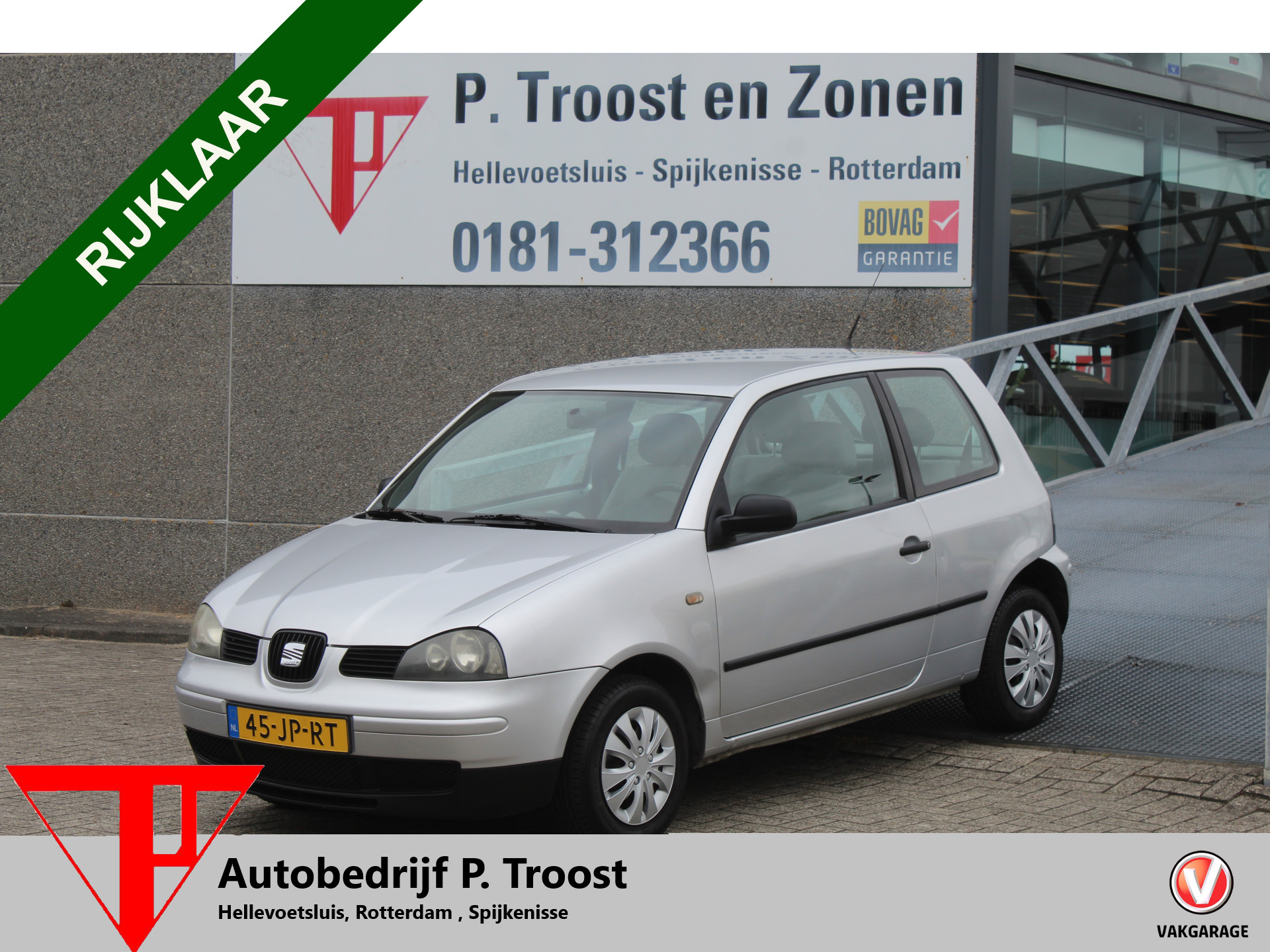 Seat Arosa 1.4i Stella Automaat/Radio-CD speler/Orig. NL/NAP. 2002 - voorkant