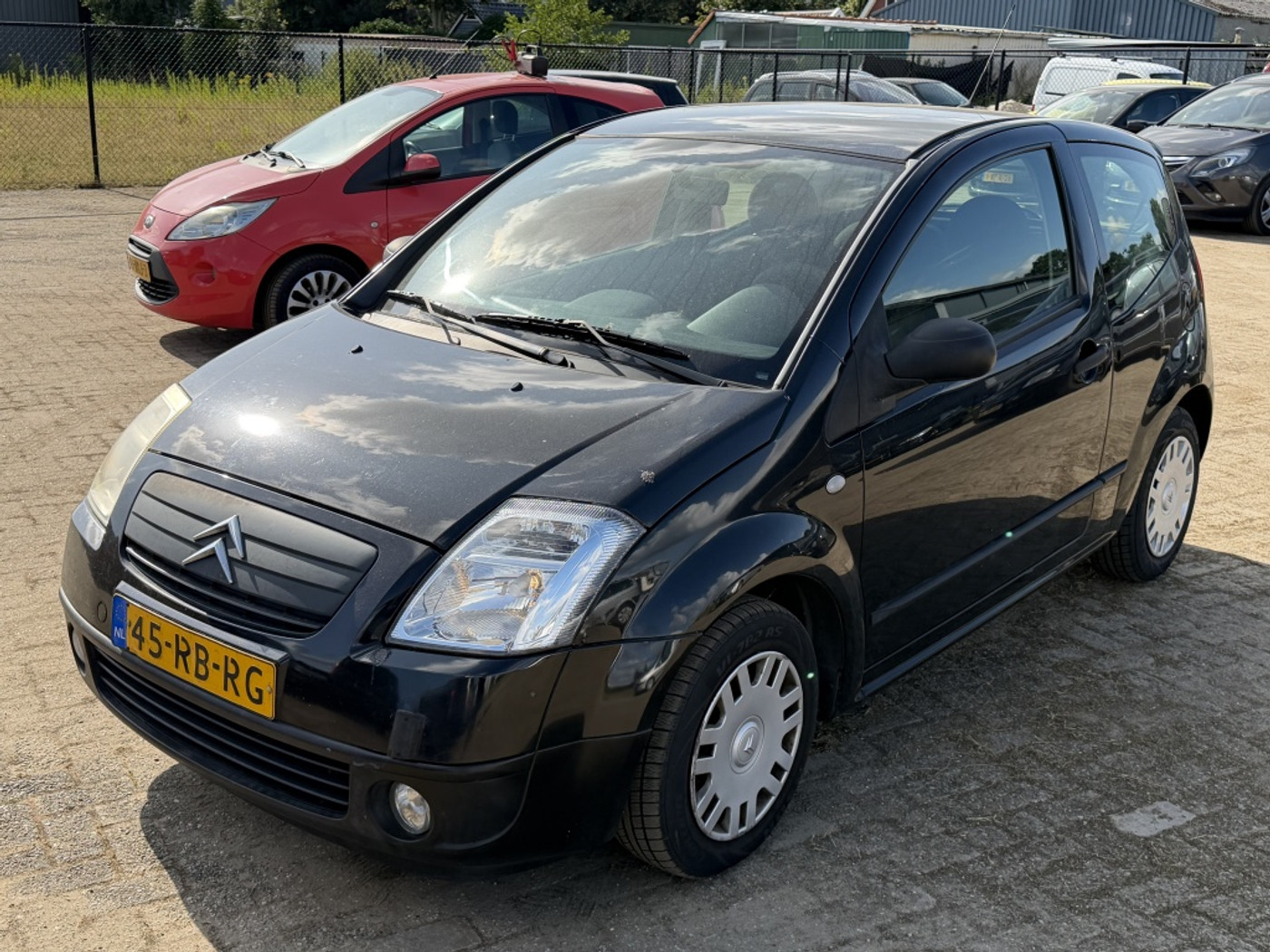 Citroen C2 1.4i Furio| CLIMA| CRUISE| NAP| APK| 3DRS| ZWART 2005 - voorkant