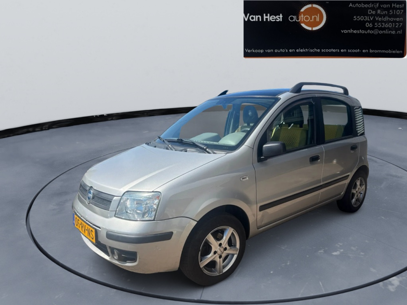 Fiat Fiat Panda 1.2 SportSound TREKHAAK | PANO |  AIRCO | SCHUIFDAK | SPORTVELGEN 2005 - voorkant