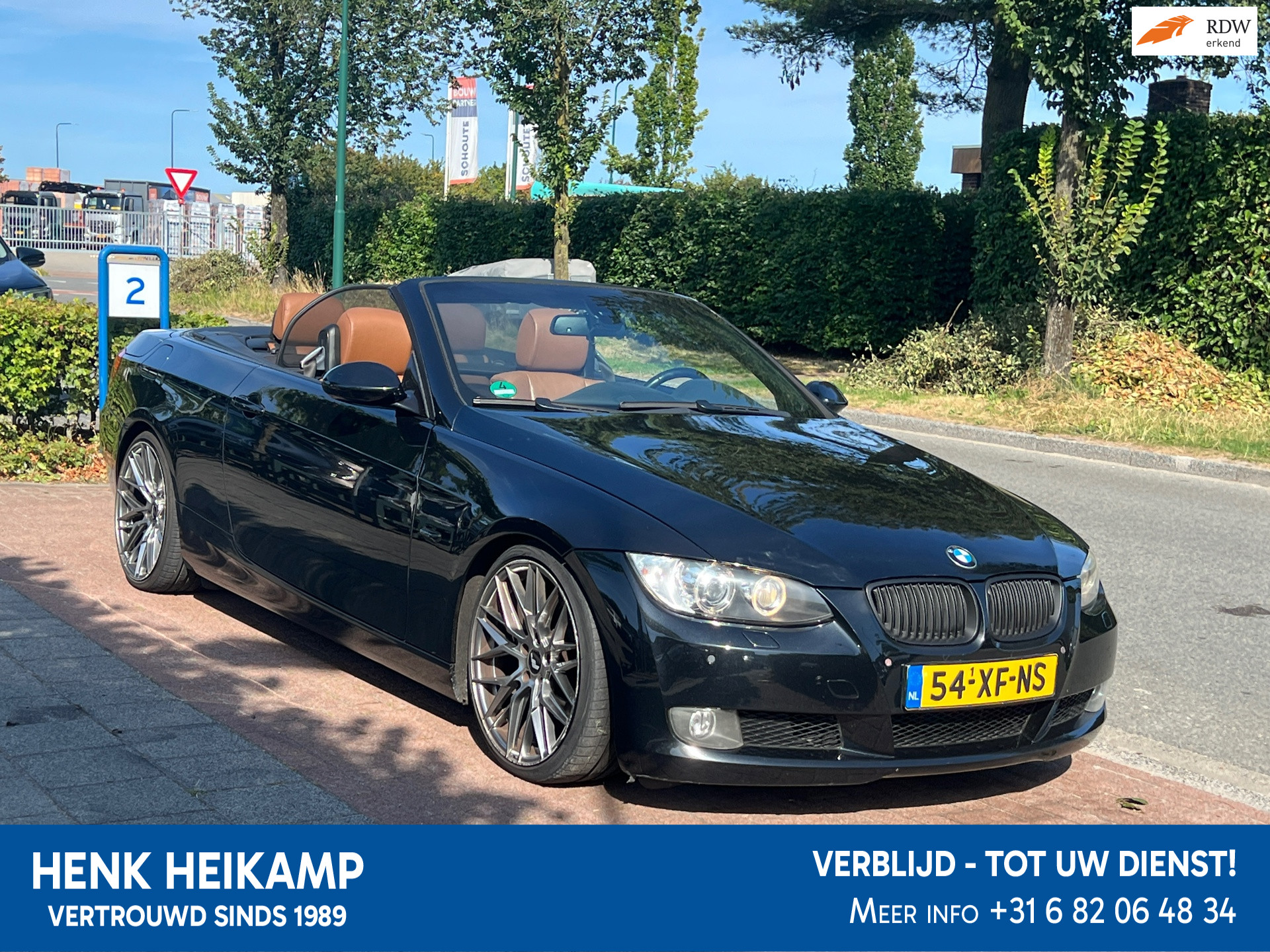 BMW 3er Reihe 325i High Executive *Rijdt Super| Cabrio 2007 - voorkant