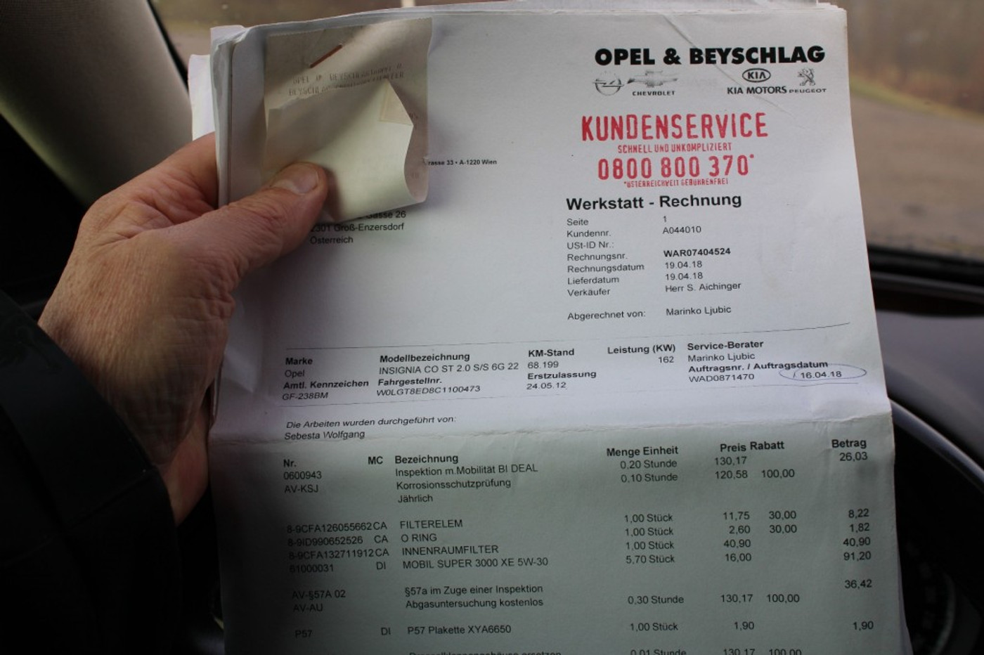 Foto van Opel Insignia