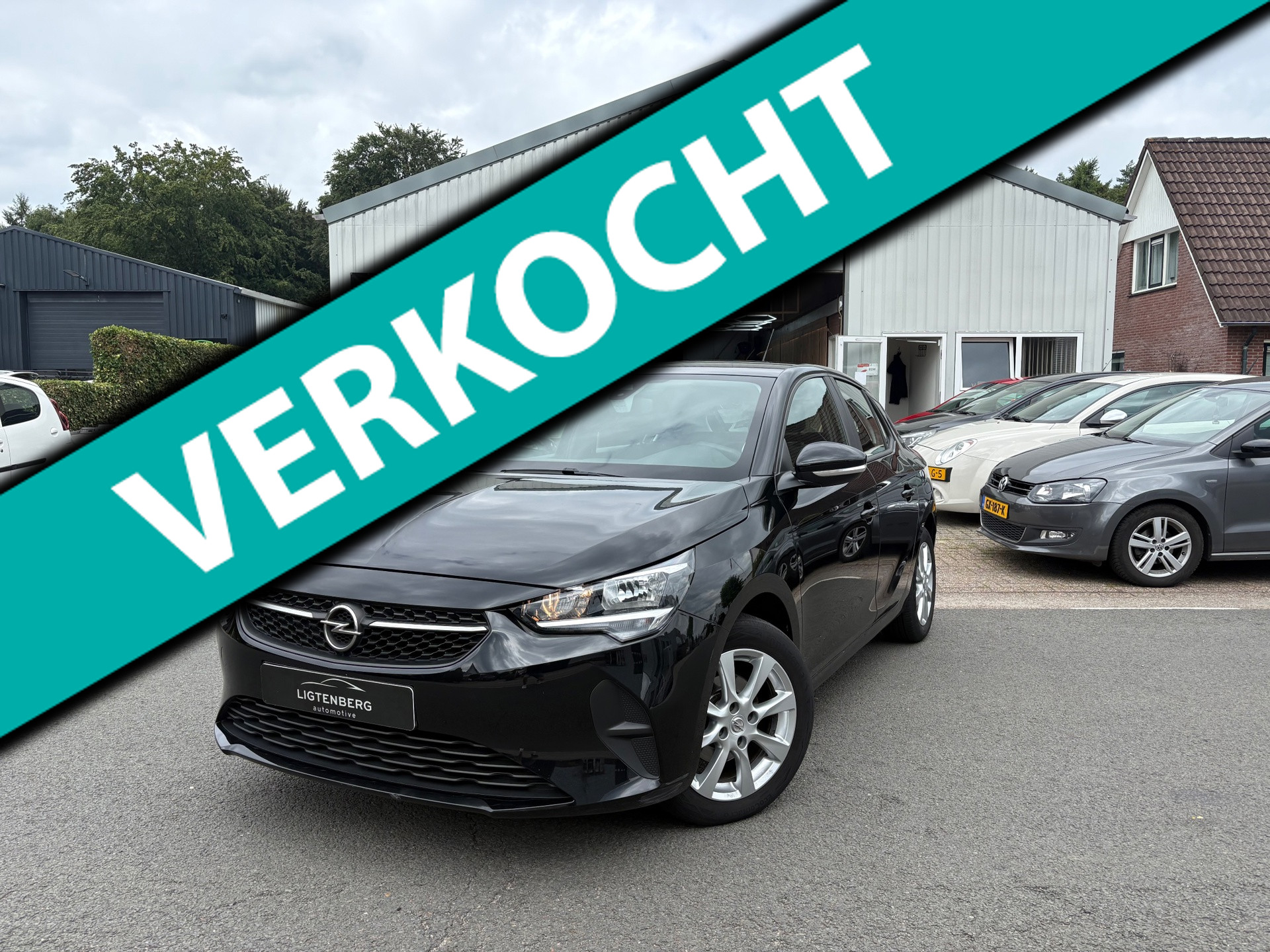 Opel Corsa 1.2 Edition CRUISE/DAB/CARPLAY/PARKEERSENSOREN 2021 - voorkant