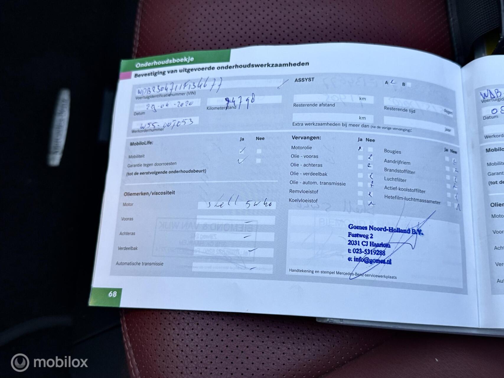 Foto van Mercedes-Benz SL 500