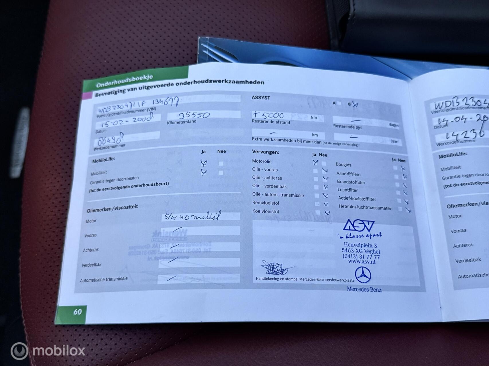 Foto van Mercedes-Benz SL 500