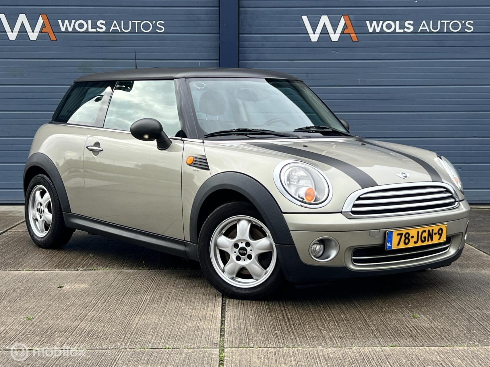 Mini One 1.4 One Pepper / AIRCO / NETJES / GOED ONDERHOUDEN! 2009 - voorkant