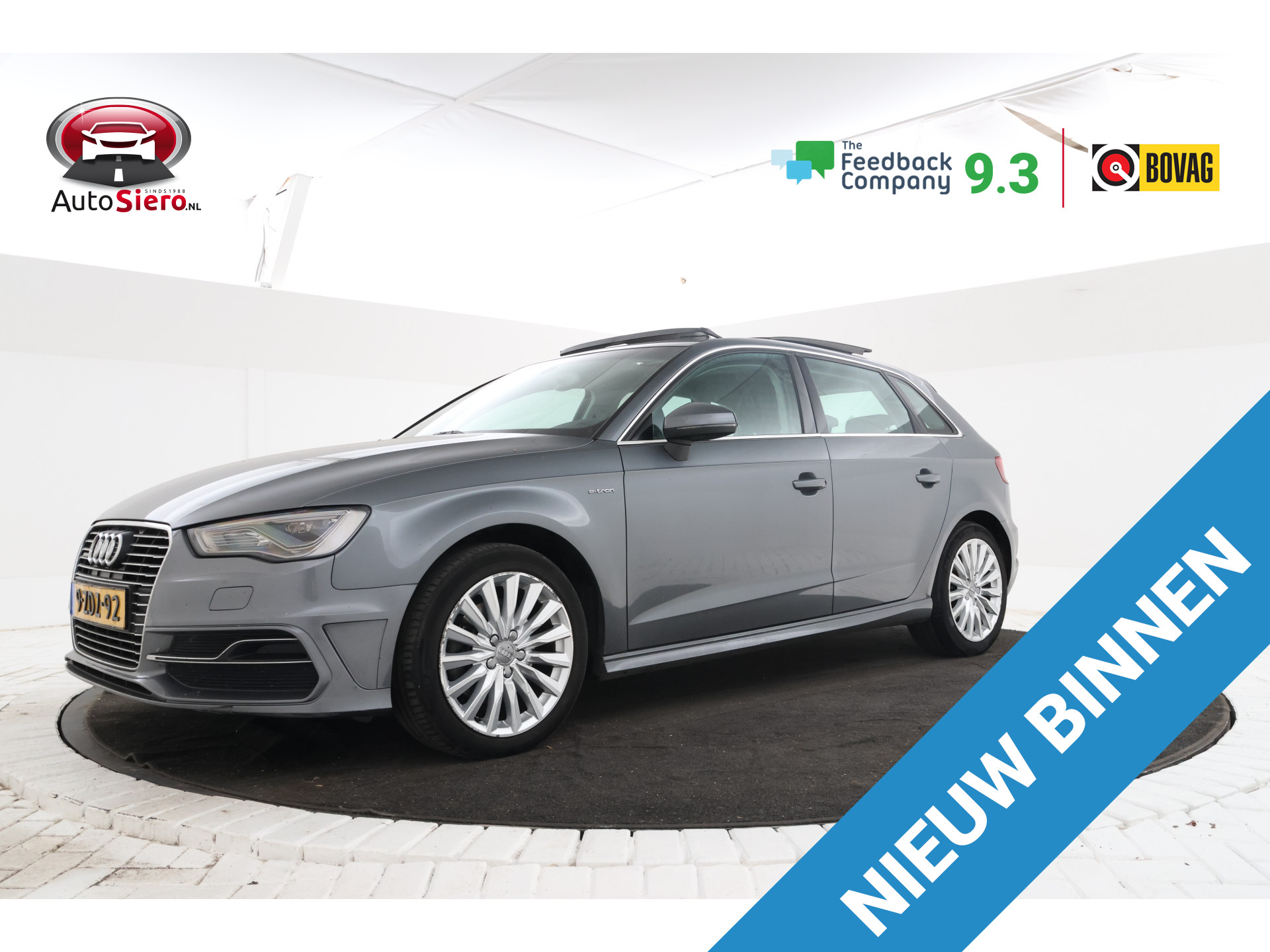 Audi A3 Sportback E-tron 1.4 e-tron PHEV Attraction Pro Line plus 2015 - voorkant