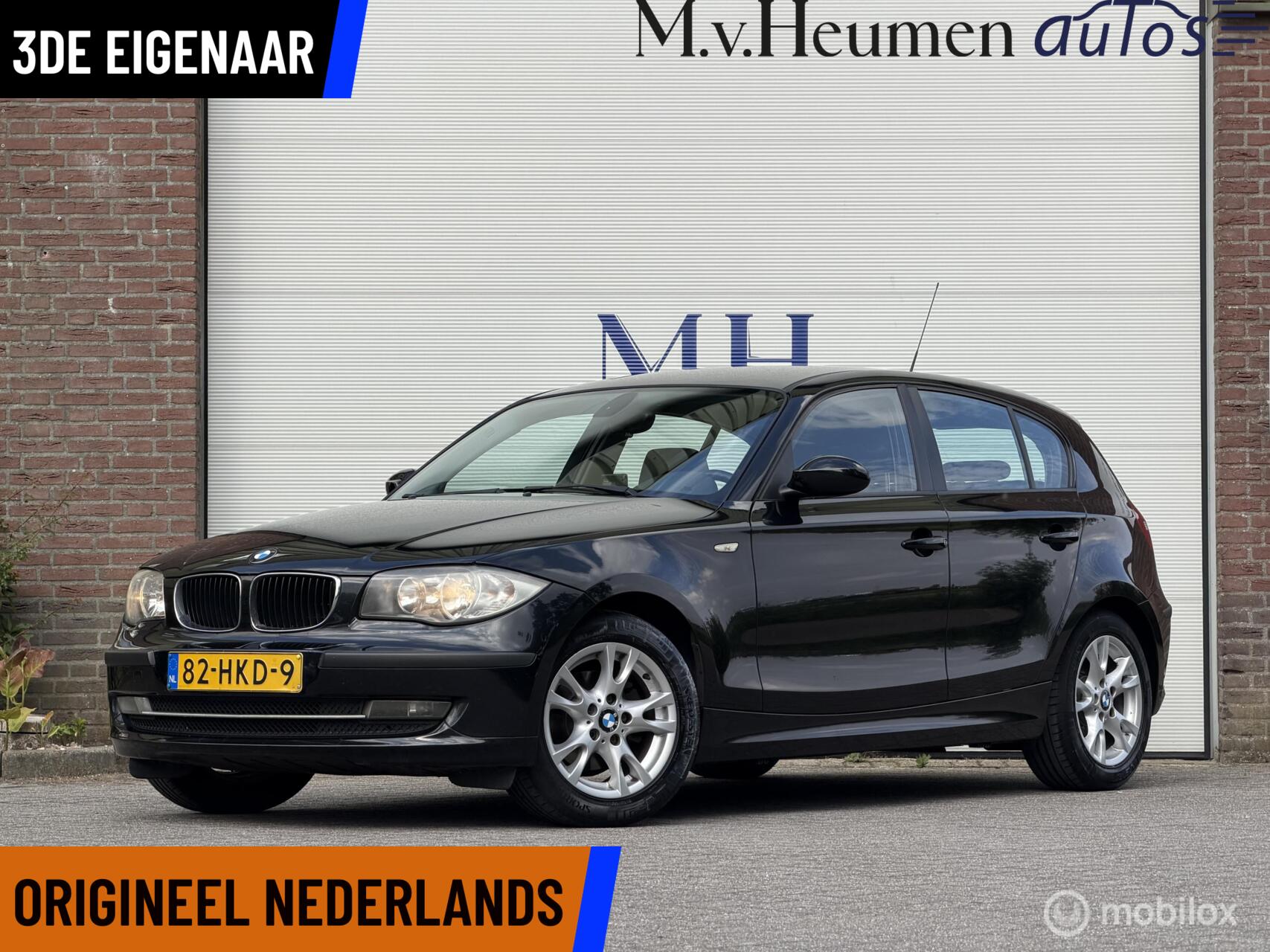 BMW 1er Reihe 116i Business Line ORG NED 3De EIG. 2009 - voorkant
