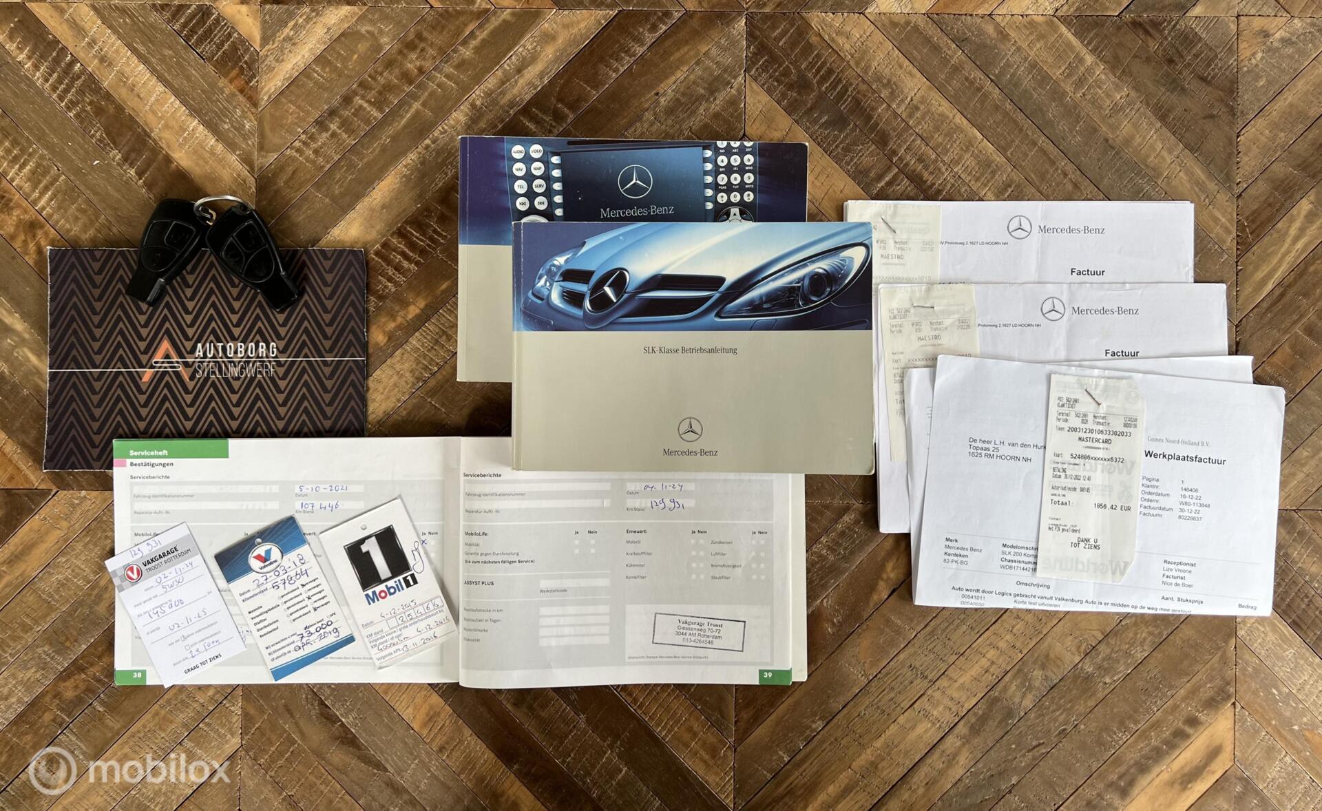 Foto van Mercedes-Benz SLK 200 Kompressor