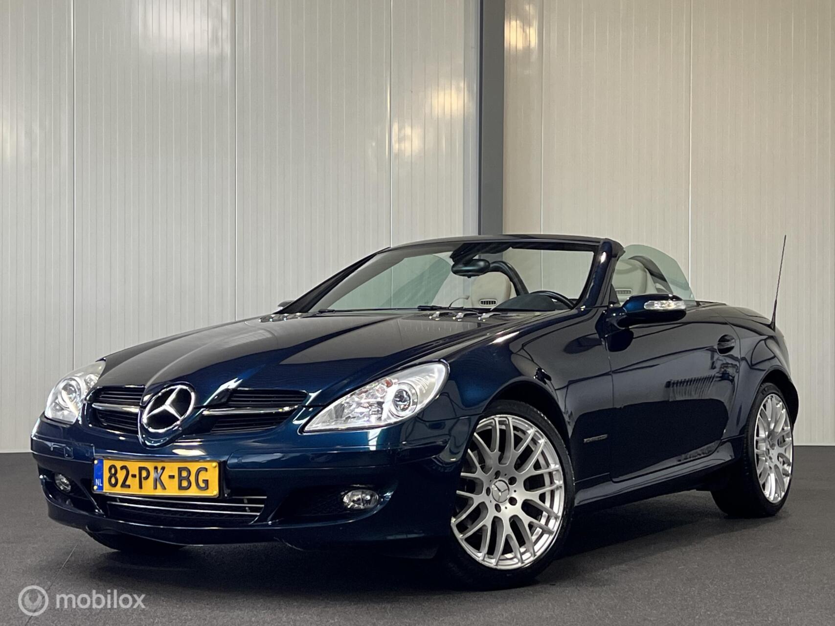 Mercedes-Benz SLK 200 Kompressor 200 K. Aut. [ NAP leder airscarf ] 2004 - voorkant