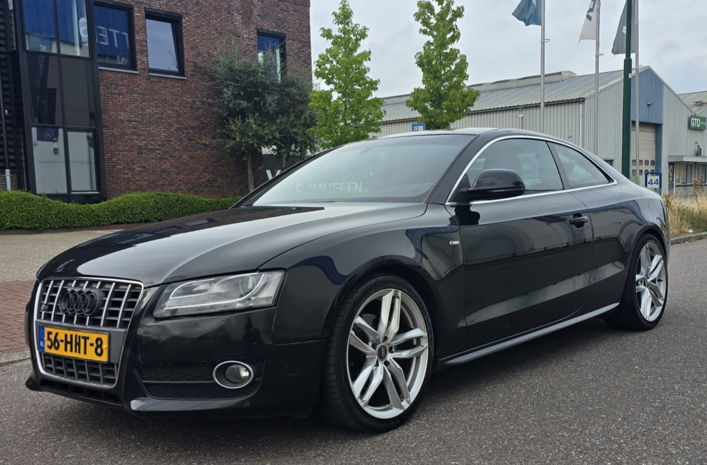 Audi Audi A5 2.0 TFSI Pro Line LEDER 2 X SLEUTELS BOEKJES 2009 - voorkant