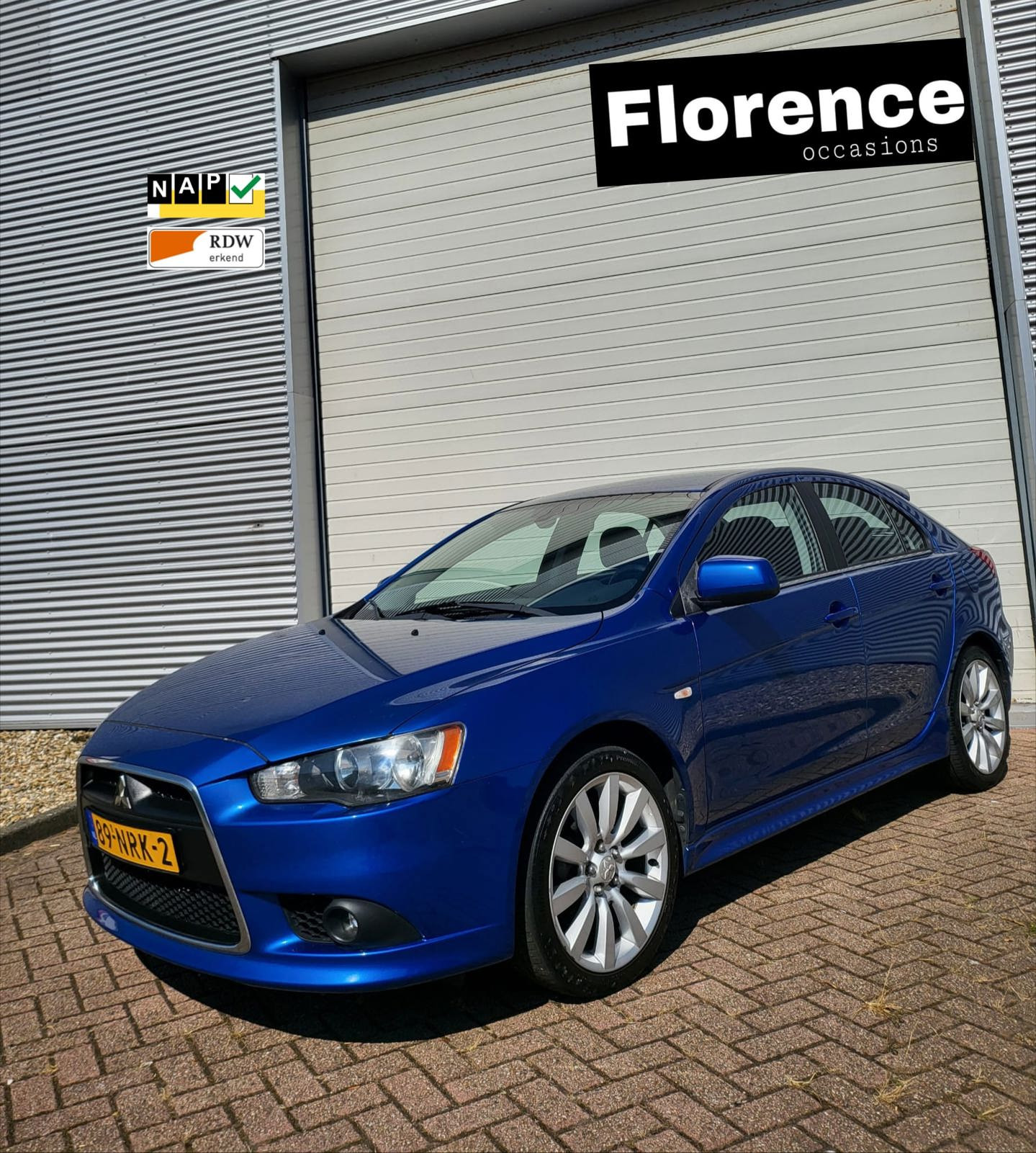 Mitsubishi Mitsubishi Lancer 1.8 Intense NAP 2010 - voorkant