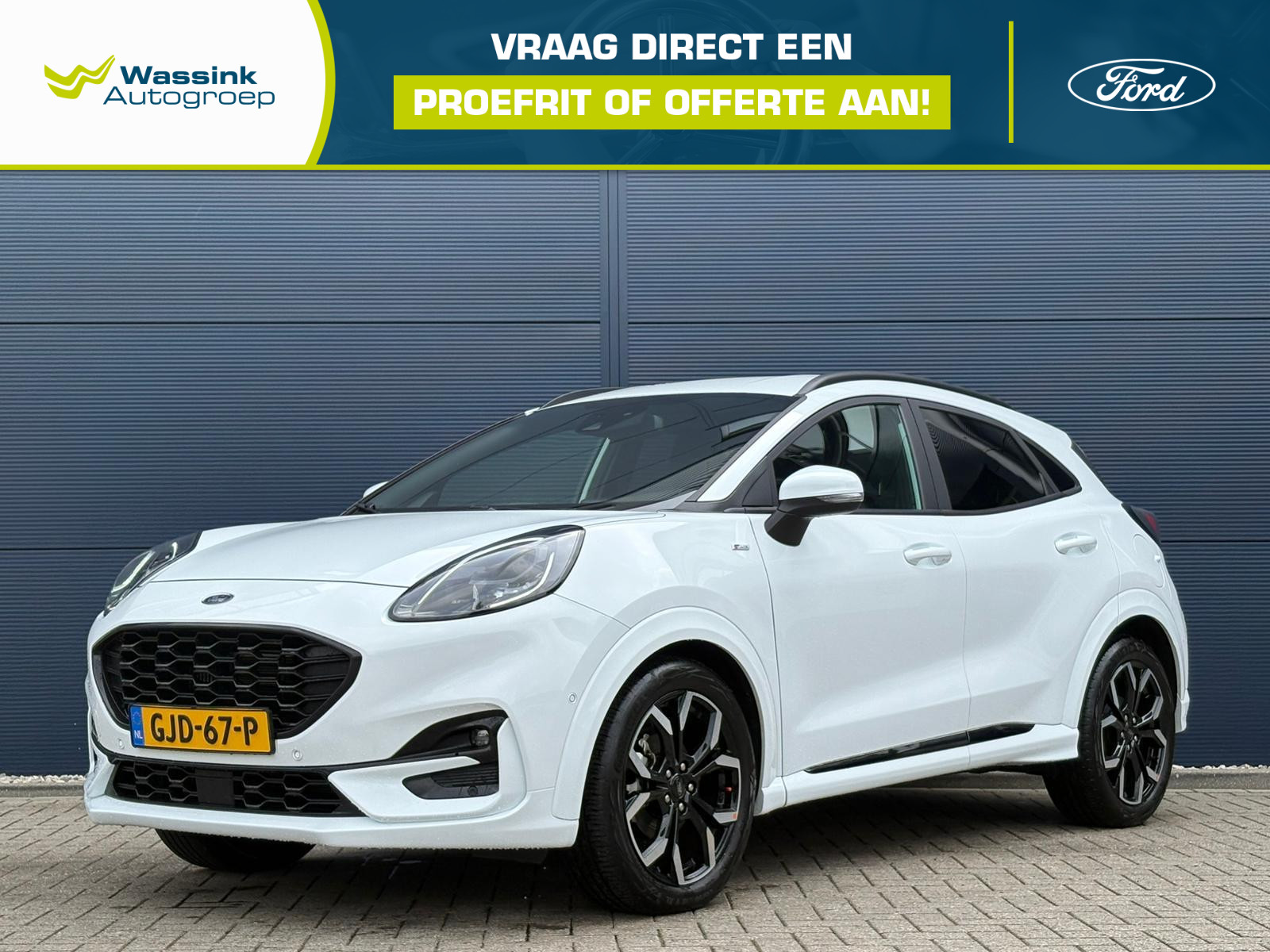 Ford Puma 1.0 EcoBoost Hybrid ST-Line X 2023 - voorkant