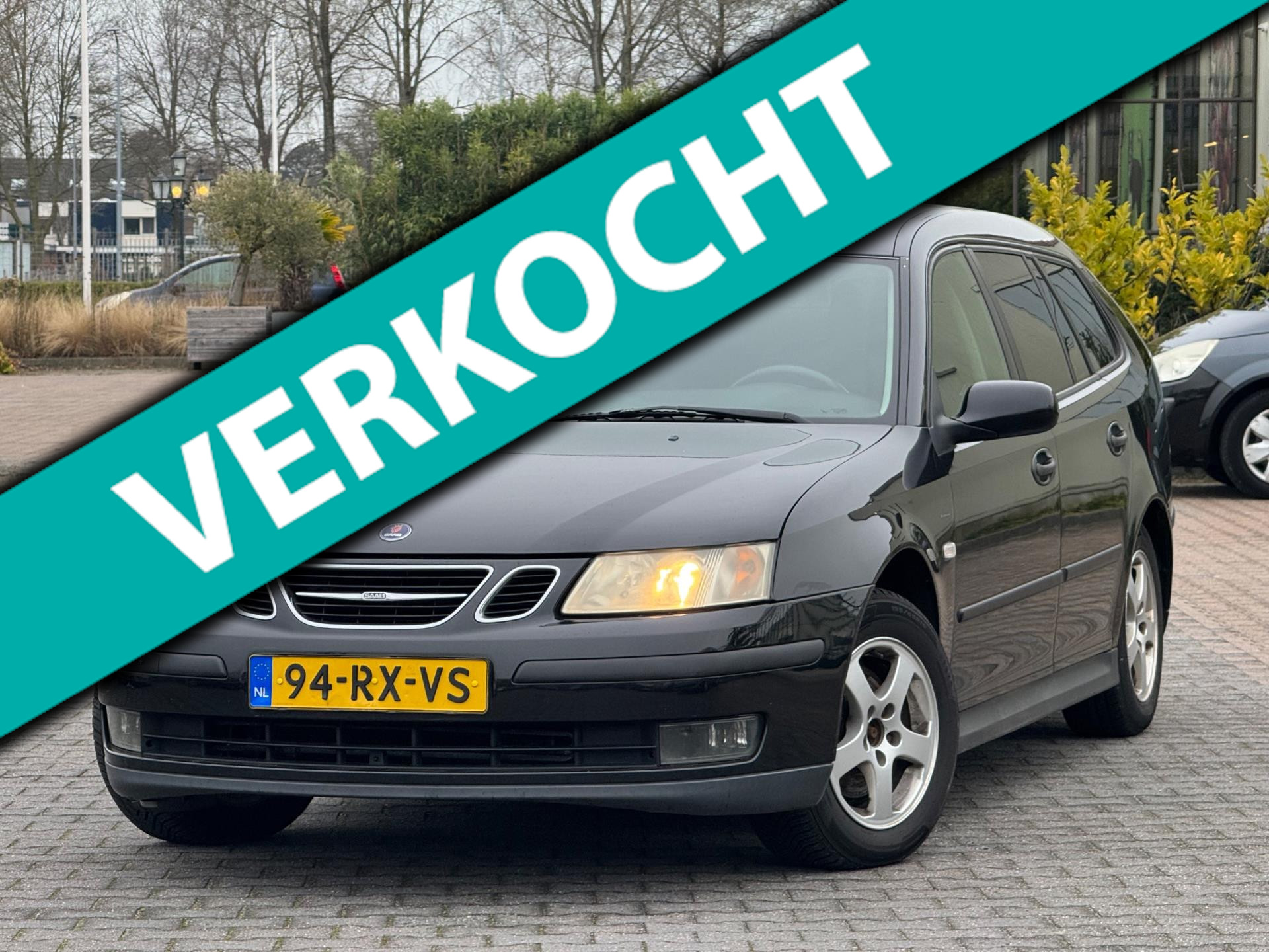 Saab Saab 9-3 1.8 T | APK 29-01-2027 | Airco | Elektrische ramen | Trekhaak | Multistuurwiel | 2005 - voorkant